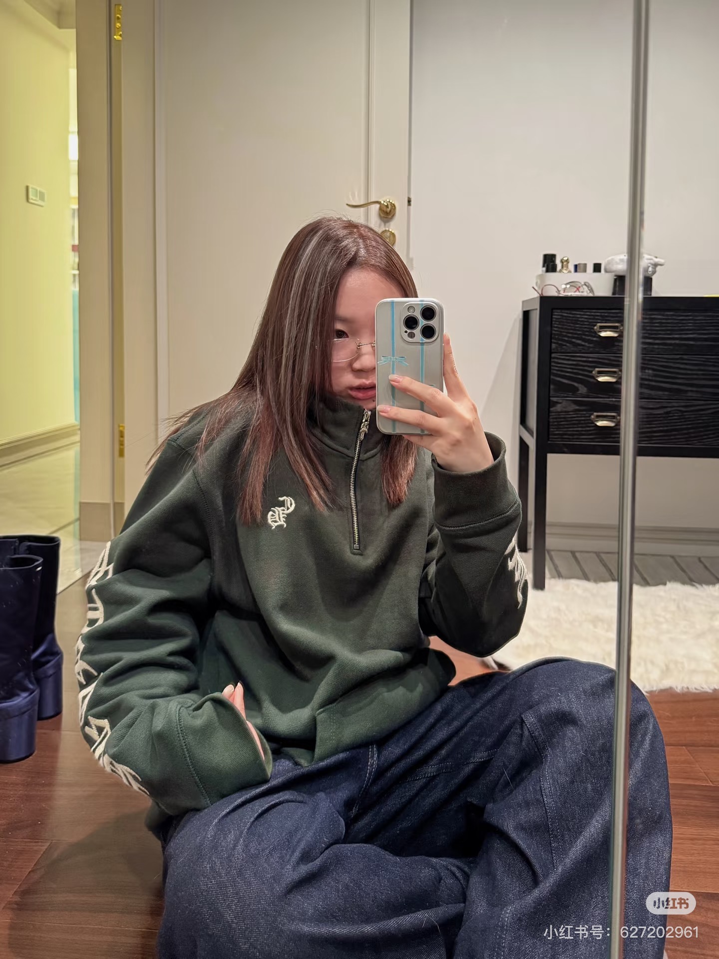 Chrome Hearts New Embroidered Sweatshirt/Hoodie, Olive Green. Exclusive stock, all hardware is original molded and silver-plated.Thin fleece lining. Custom-woven and dyed fabric with consistent heat treatment.Sizes S-XL