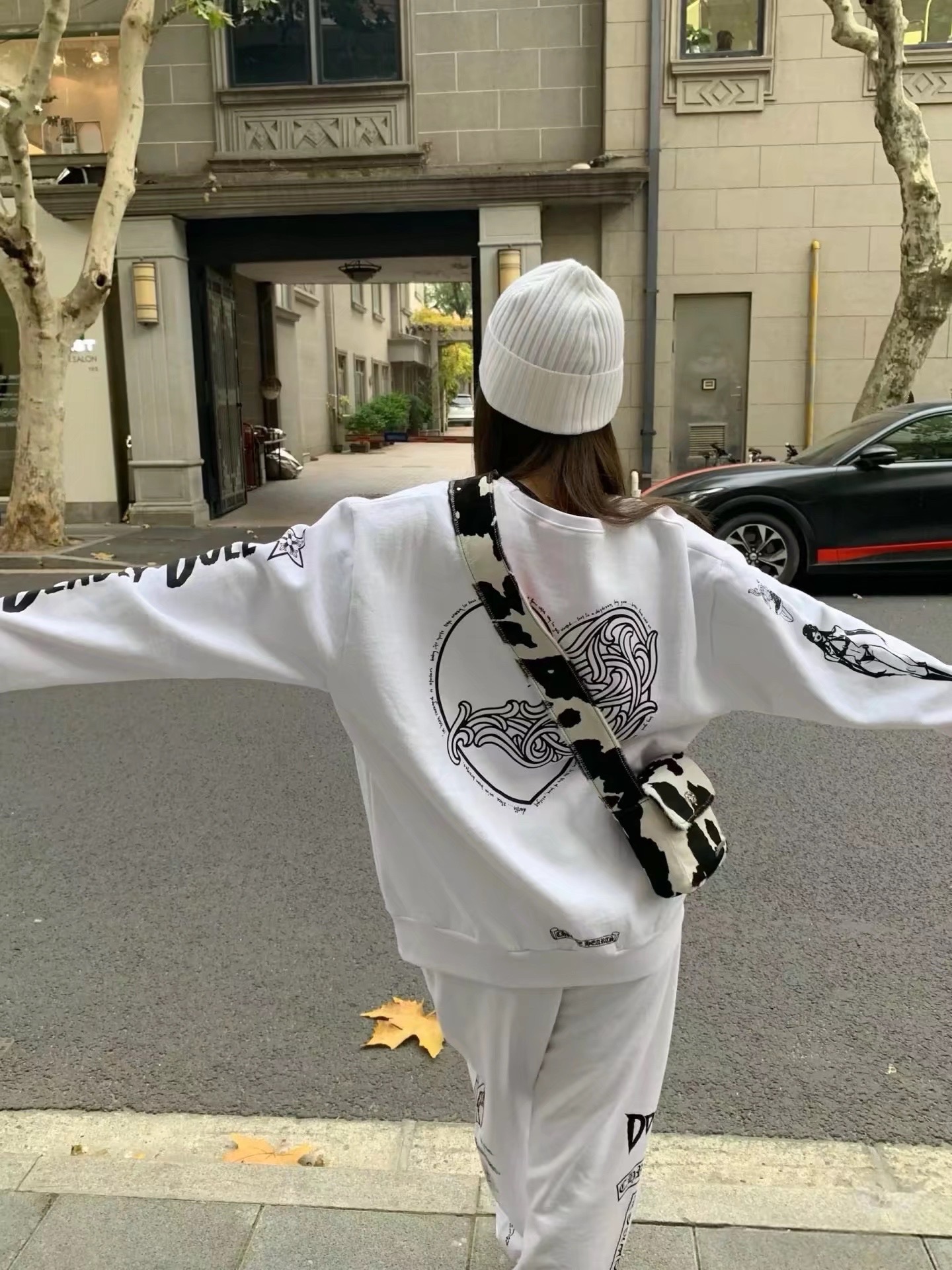 Chrome Hearts✖️Deadly doll vine heart crewneck sweatshirtSize: S M L XL