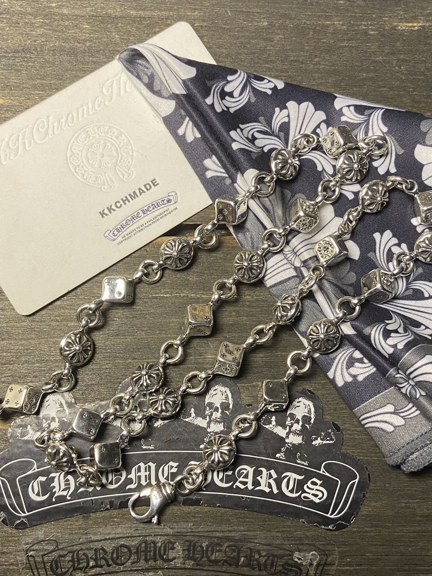 Customer order 🔝God of Gamblers Dice Necklace