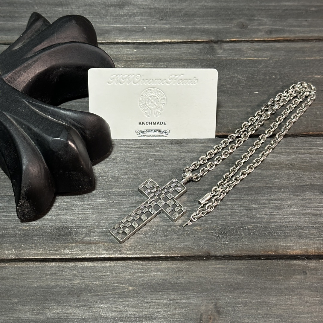 Customer order 📸 MattyBoy Thousand-Eyed Cross + PP Letter Chain