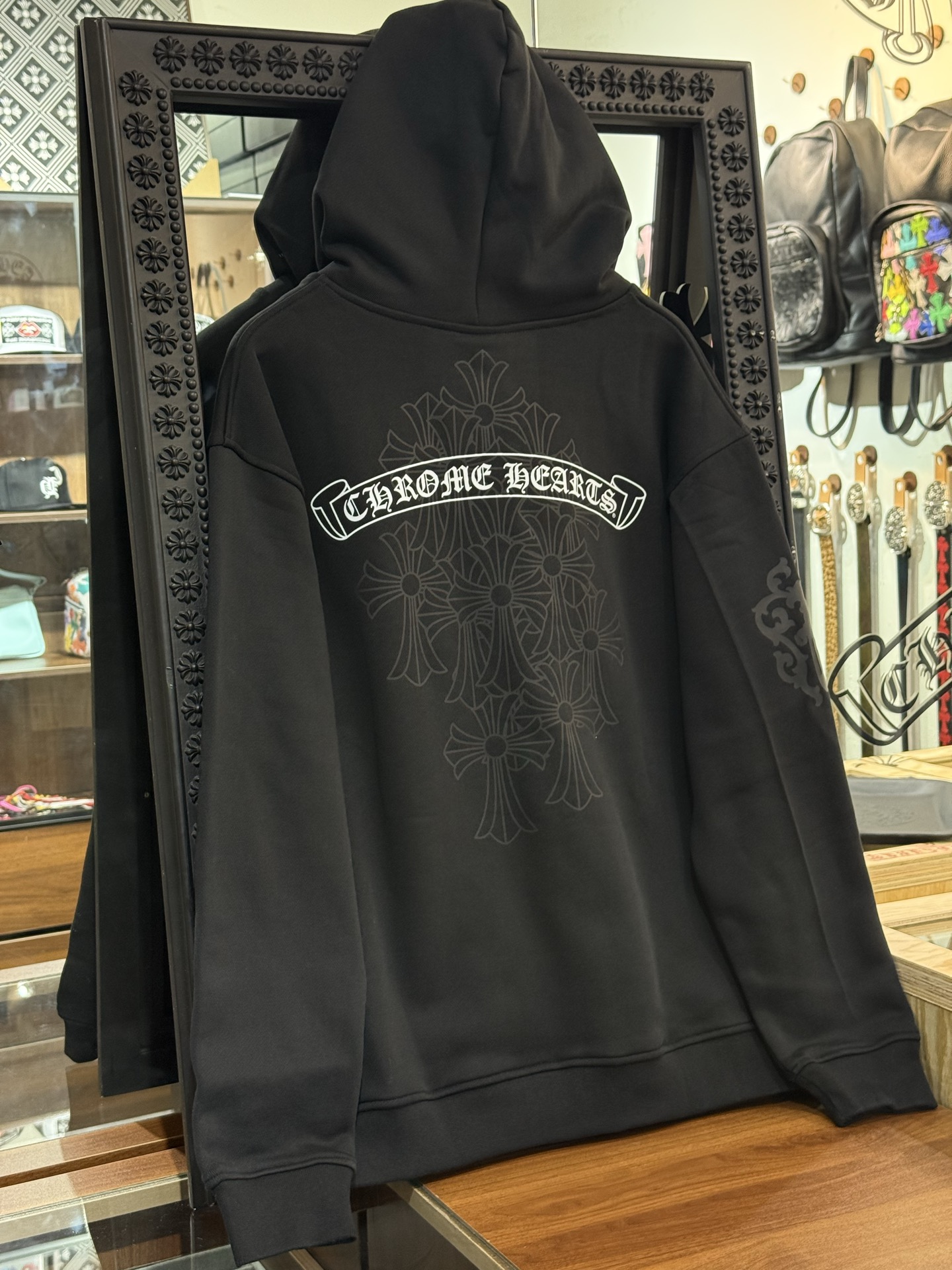 Chrome Hearts Phantom Cross Sword Zipper Hoodie