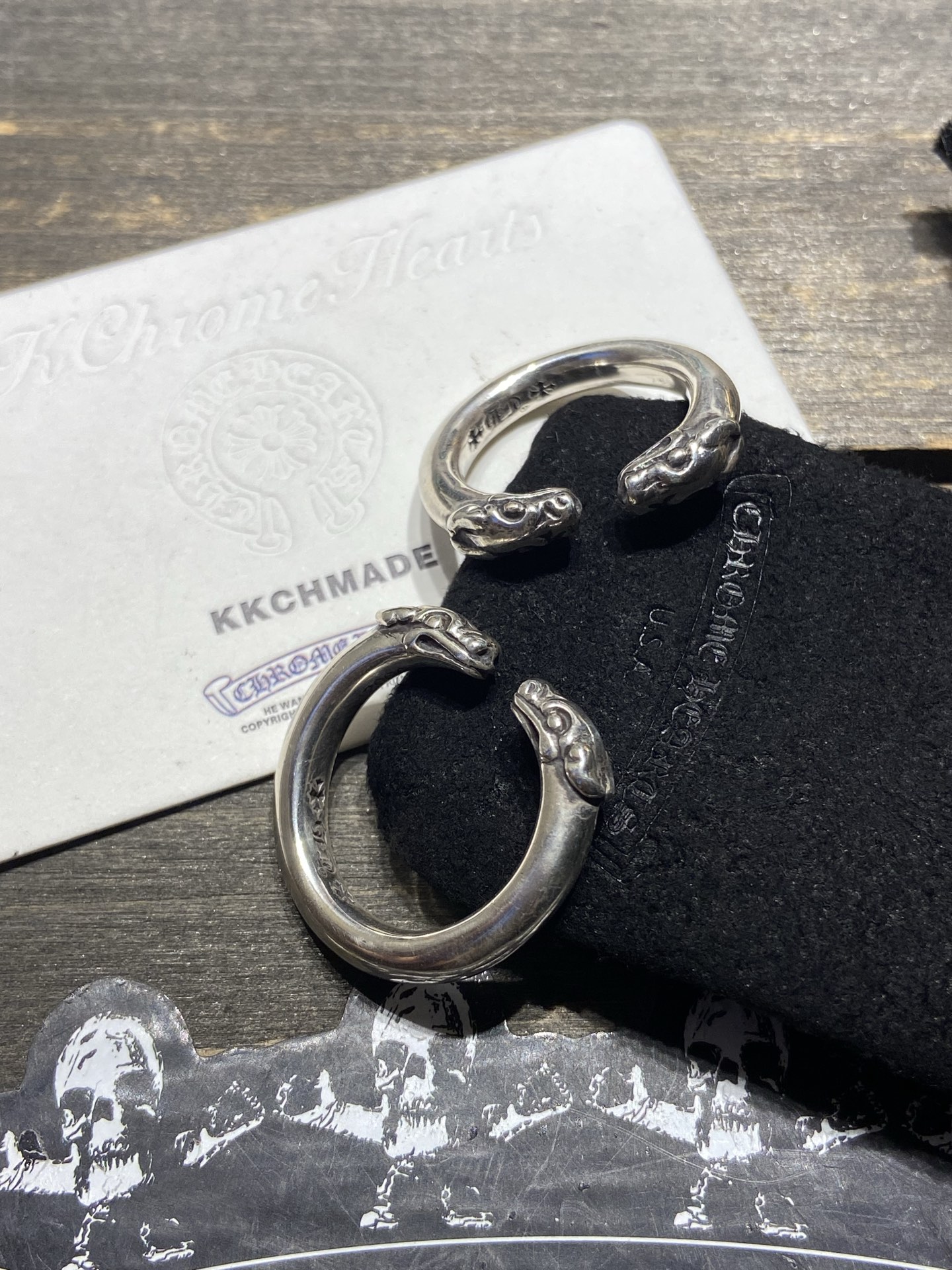 Open-face double-headed dragon ring - a must-have for stacking!