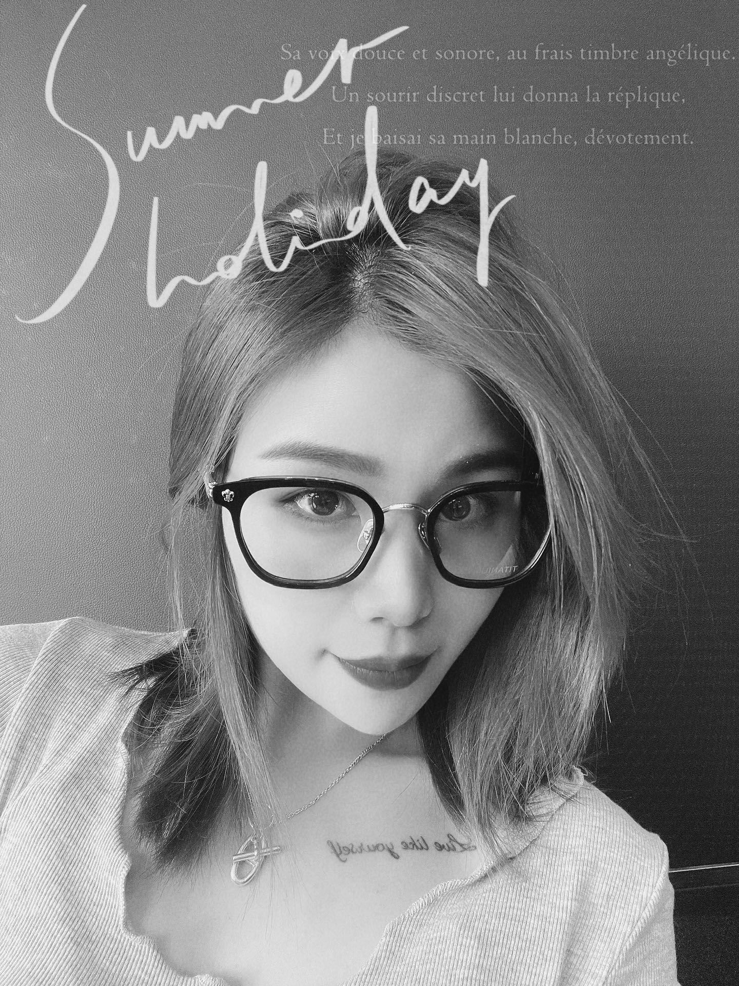 KKChromeHearts Scout Floral Black-rimmed GlassesSize: Lens width 53mm, Temple width 150mm, Total width 148mm