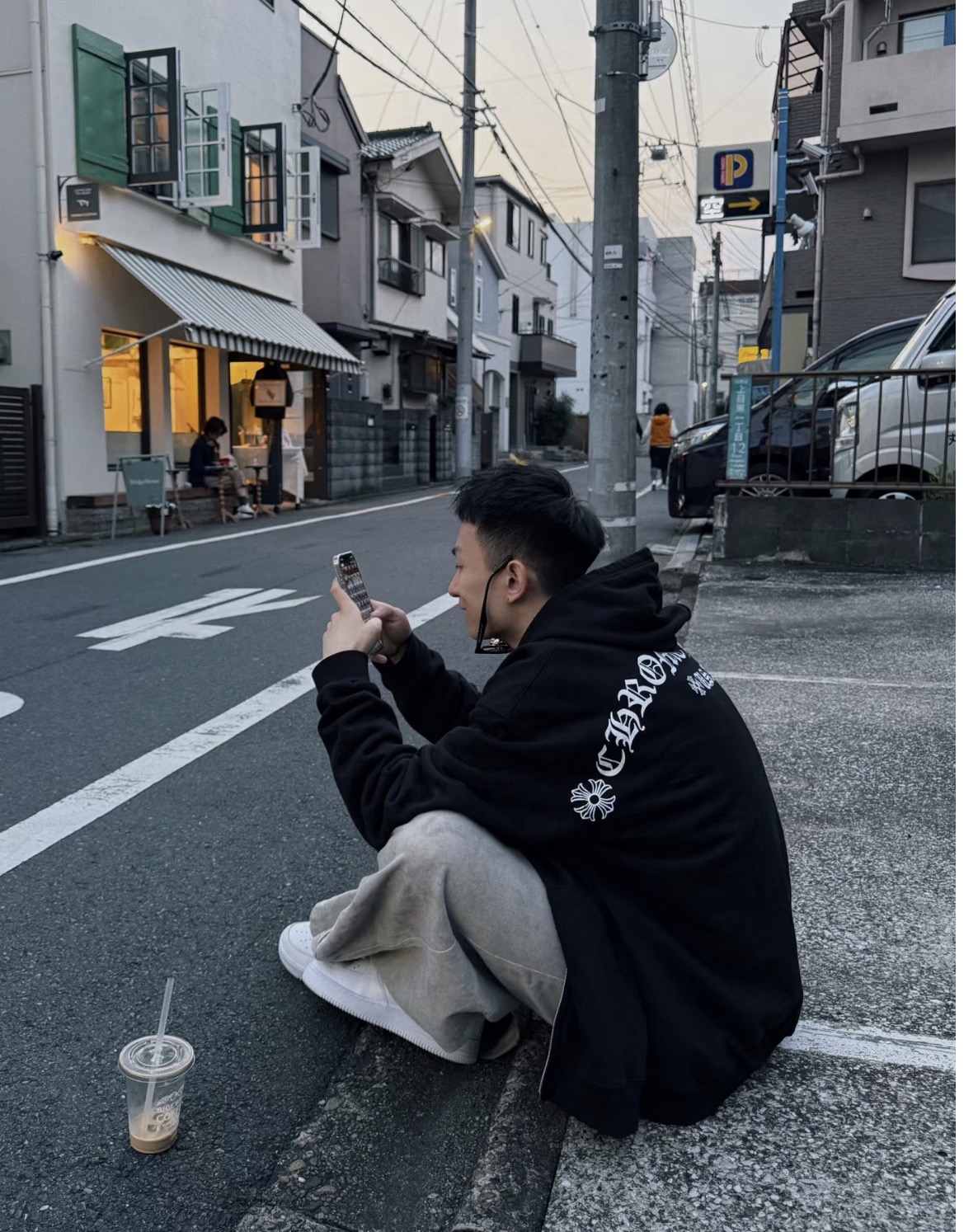 Chrome Hearts USA Exclusive Zip-Up Sweatshirt with Sanskrit Logo on the BackSize: S M L XL