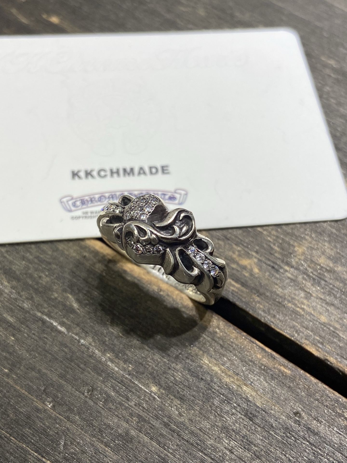 Customer order 🔝Vvs full diamond heart angel ring