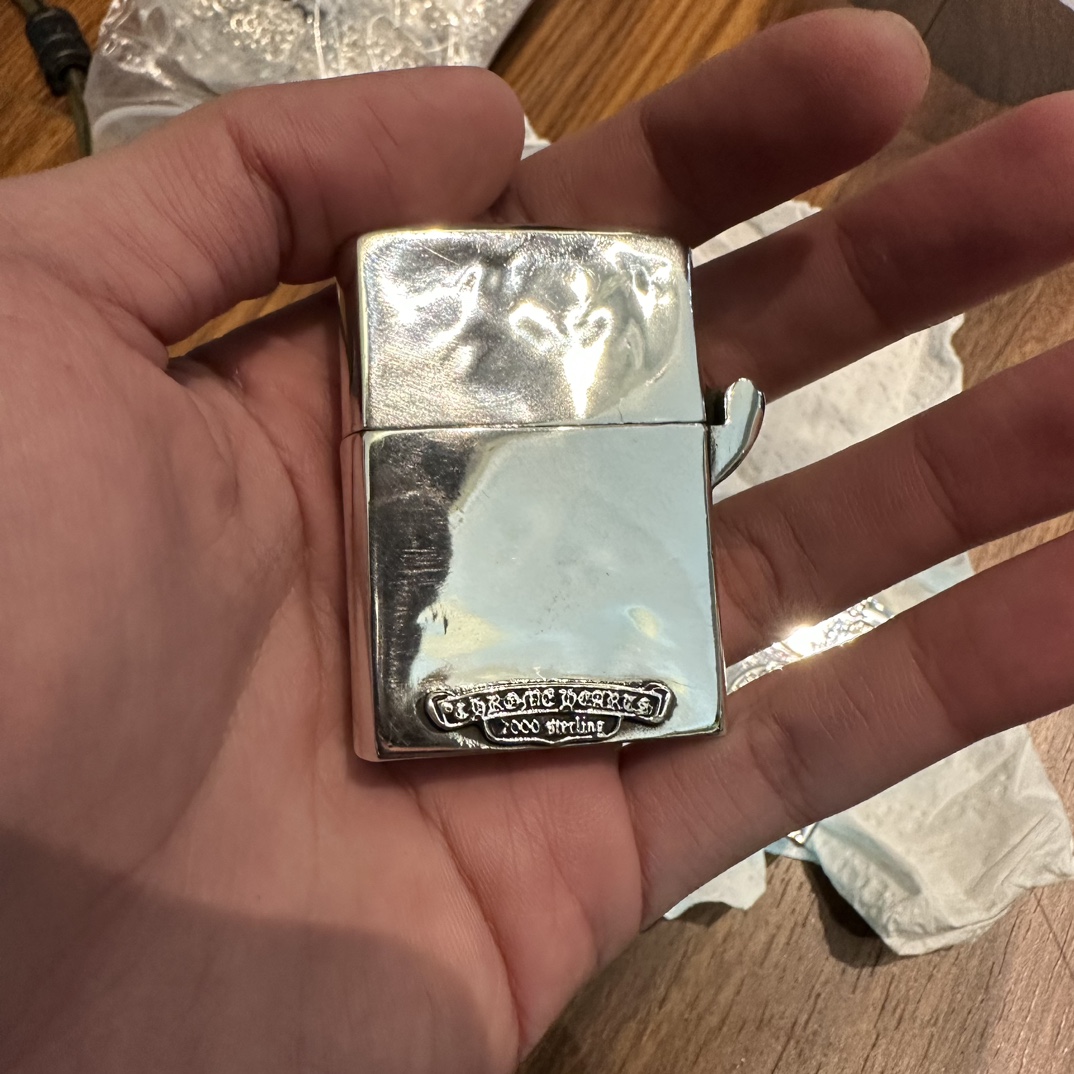 Overseas order: Sterling silver lighter case