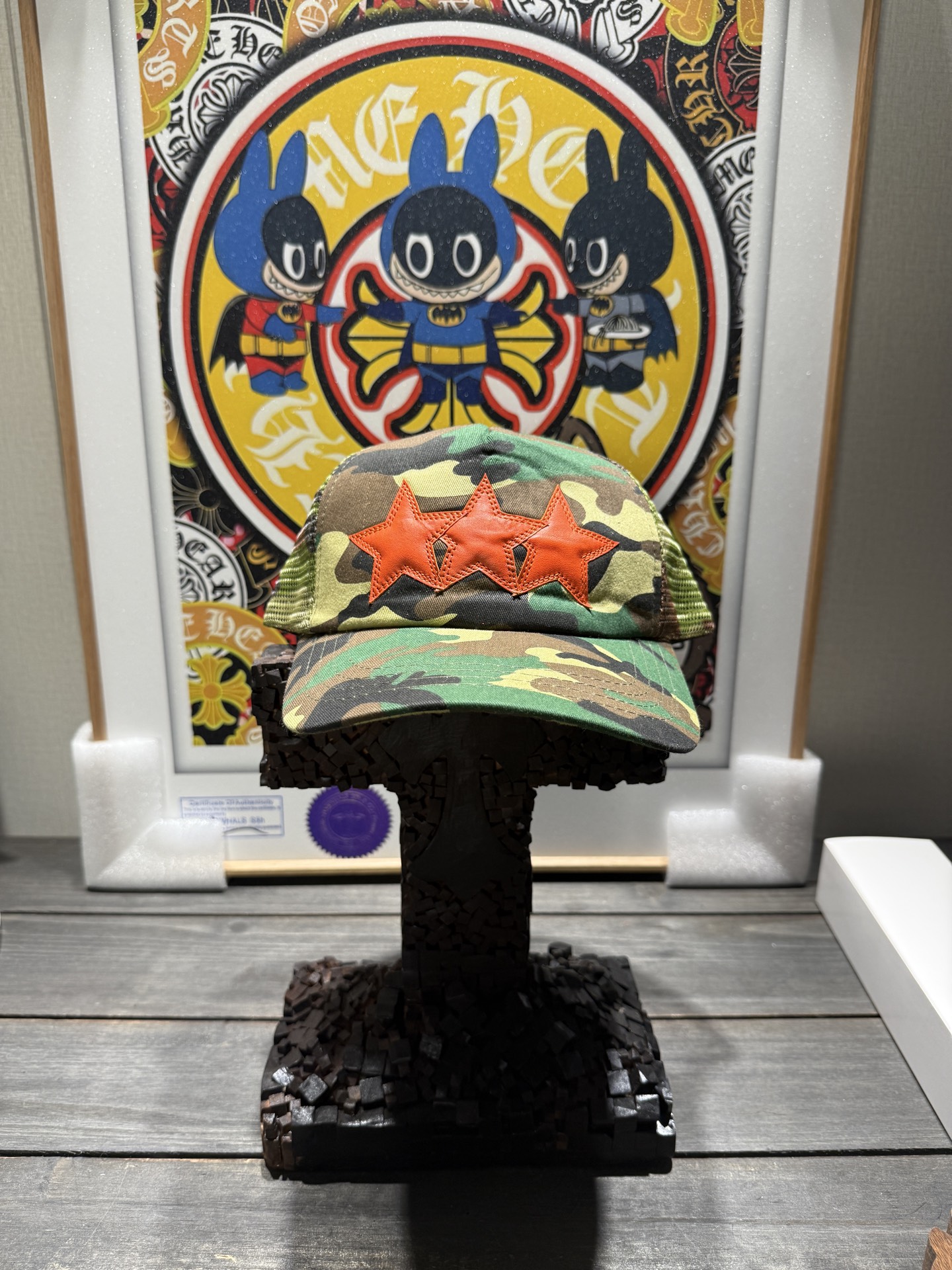 Customer order 🔝 Limited edition pentagram camouflage baseball cap