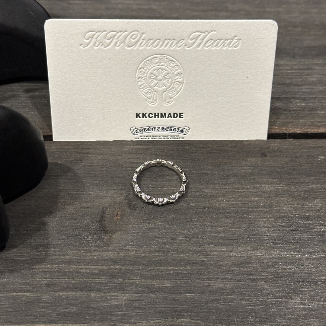 Customer order 🔝Tiny cross flower strip ring