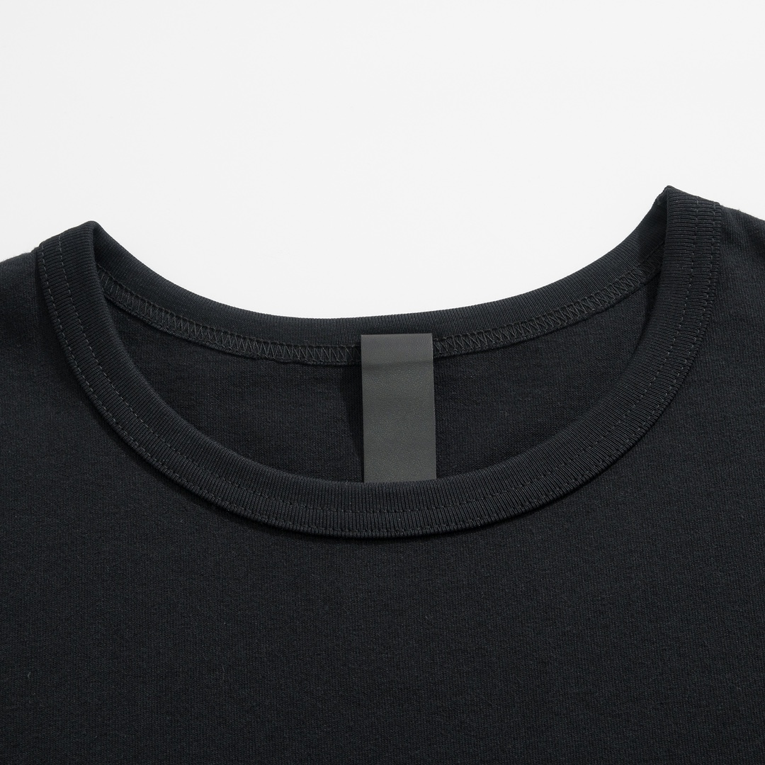 CH Chrome Hearts Sanskrit Embroidered Long-Sleeve T-ShirtCustom-woven and dyed fabric; patch pockets; cross embroidery on shouldersSizes S-XL