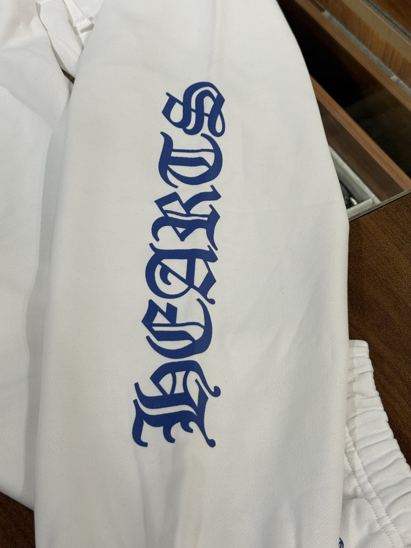 Chrome Hearts Blue Sanskrit SweatpantsSize: S-L