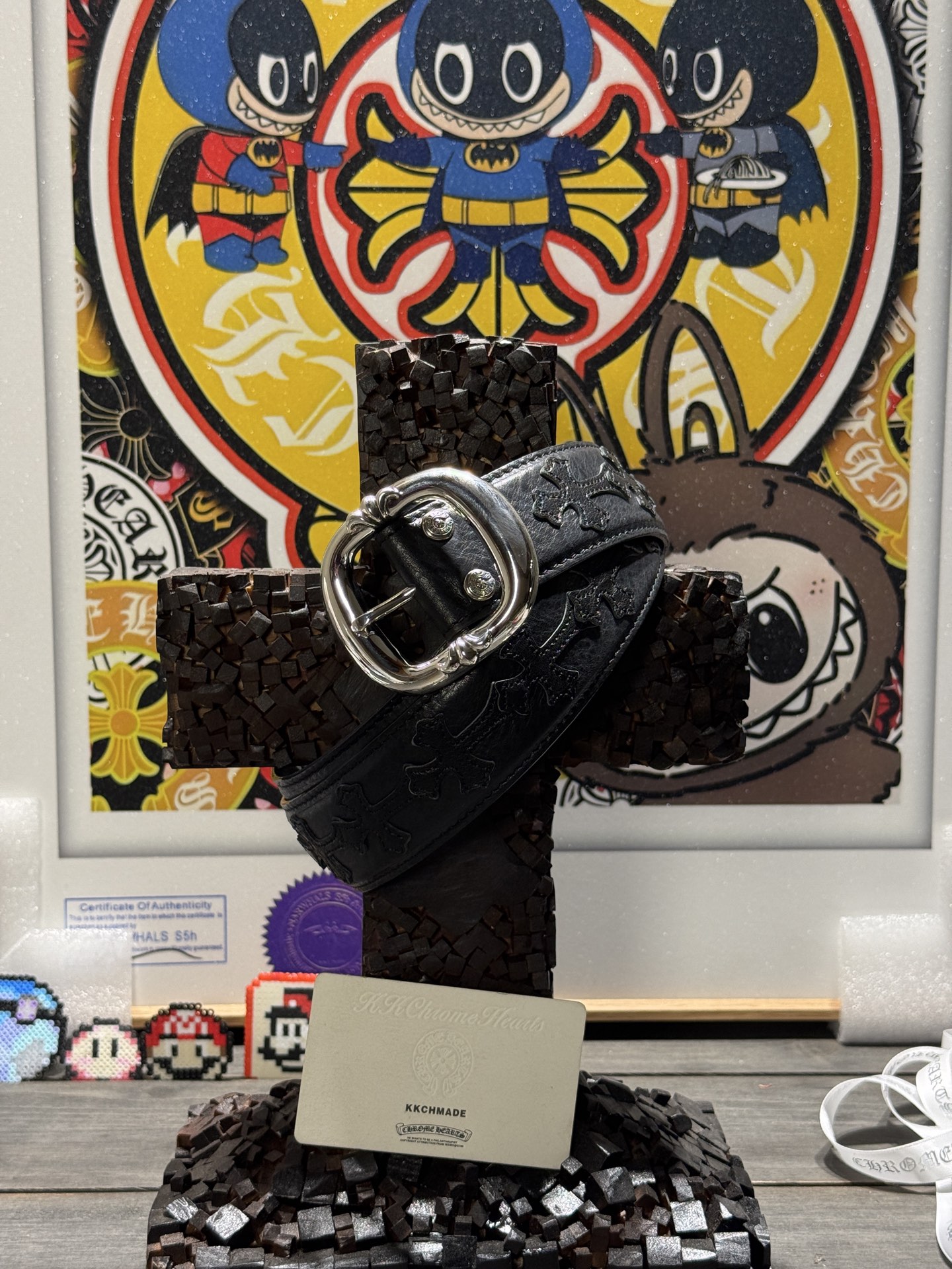 Custom-made belt for clients🔝Medium-sized D-ring belt with cross-stitch leatherGenuine leather cross-stitch customization, sterling silver buckleSimple yet exquisite, perfectly crafted🔝