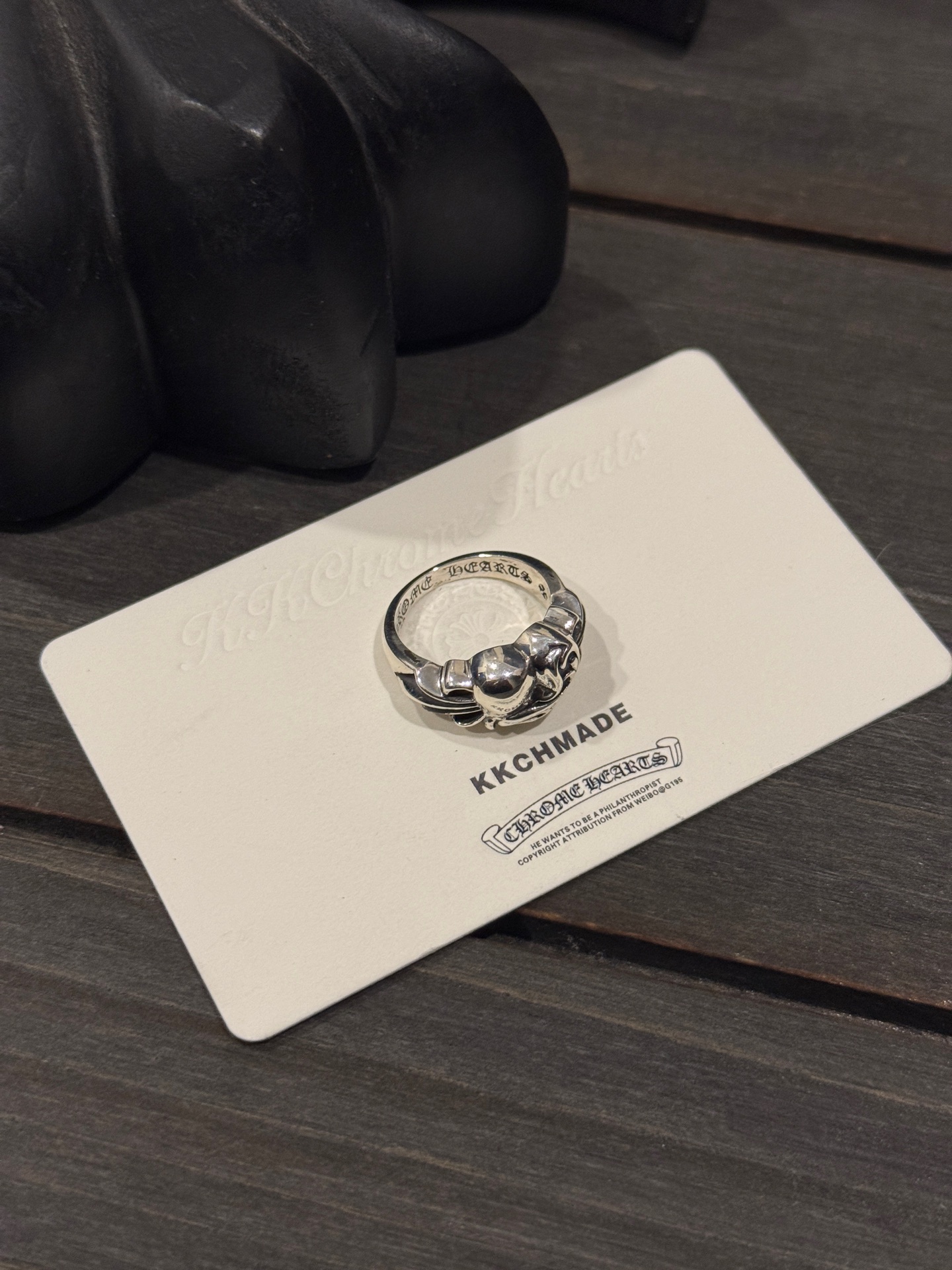 Customer order 🔝 Peach Heart Vine Ring