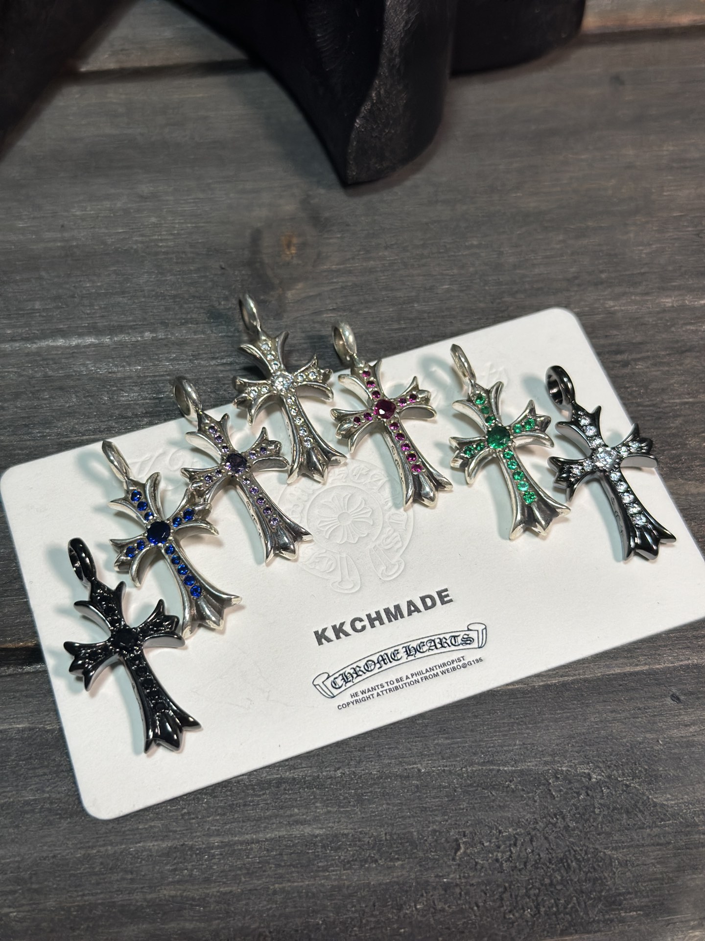 Exclusive Sterling Silver Diamond Double Cross 💎Hot Selling Item, Top Quality in China, Bar NoneWear it Out Without Feeling Embarrassment, Outshines Counterfeits, Welcome to Appreciate