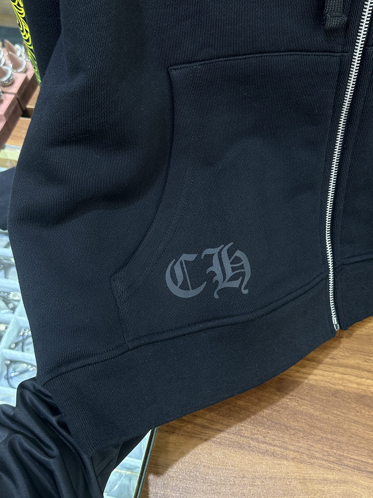 Chrome Hearts Double Floral Gradient Zip-Up HoodieSize: S M L XL