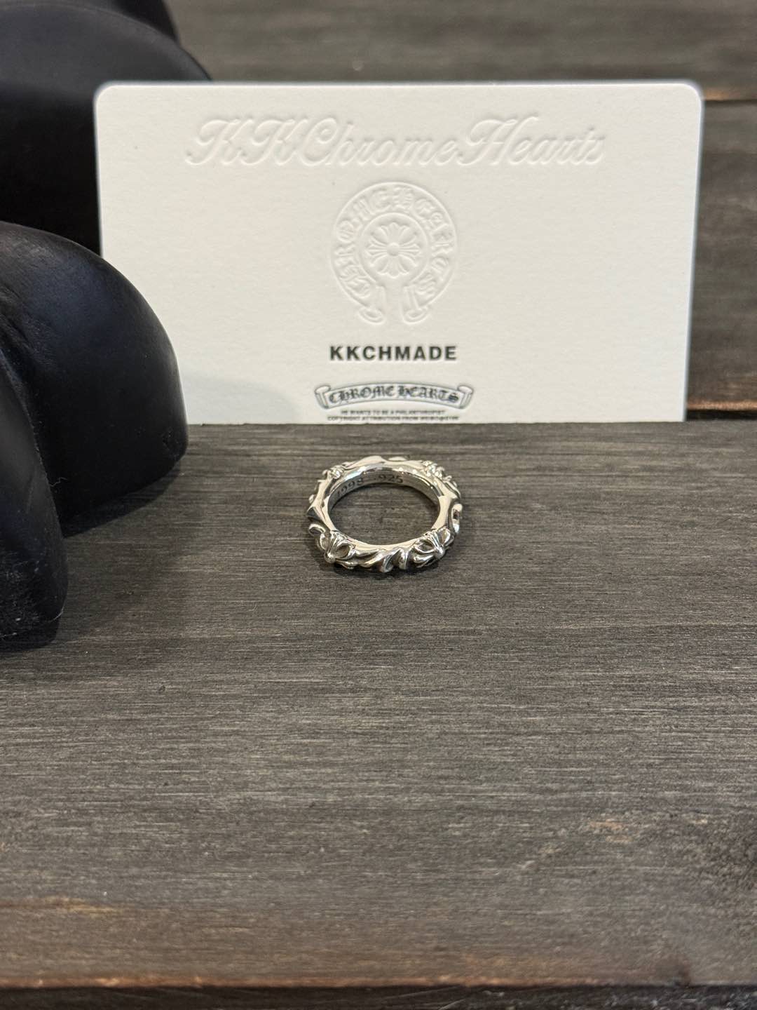 Customer order 🔝 Four-cornered court flower ring