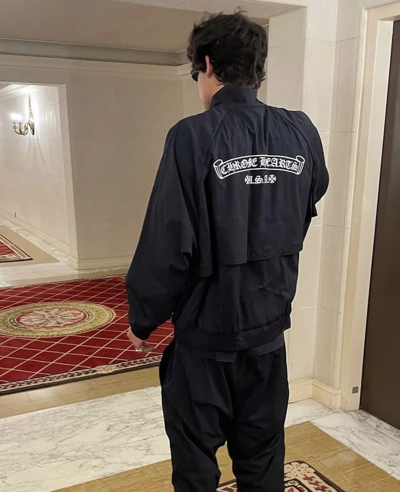 Chrome Hearts Dark Print Windbreaker/Coach JacketSizes: S M L