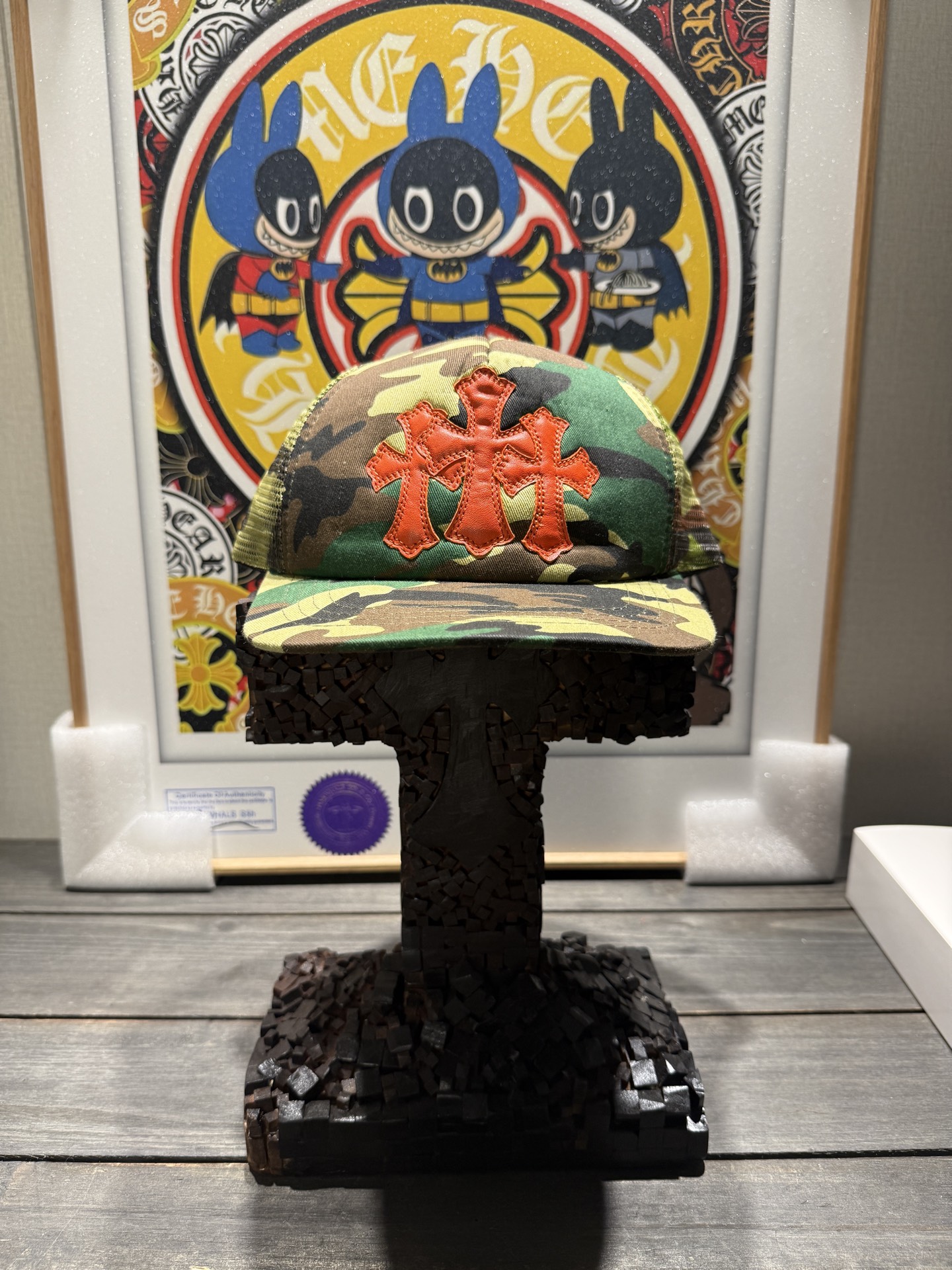 Customer order 🔝 Camouflage Three Cross Baseball Cap