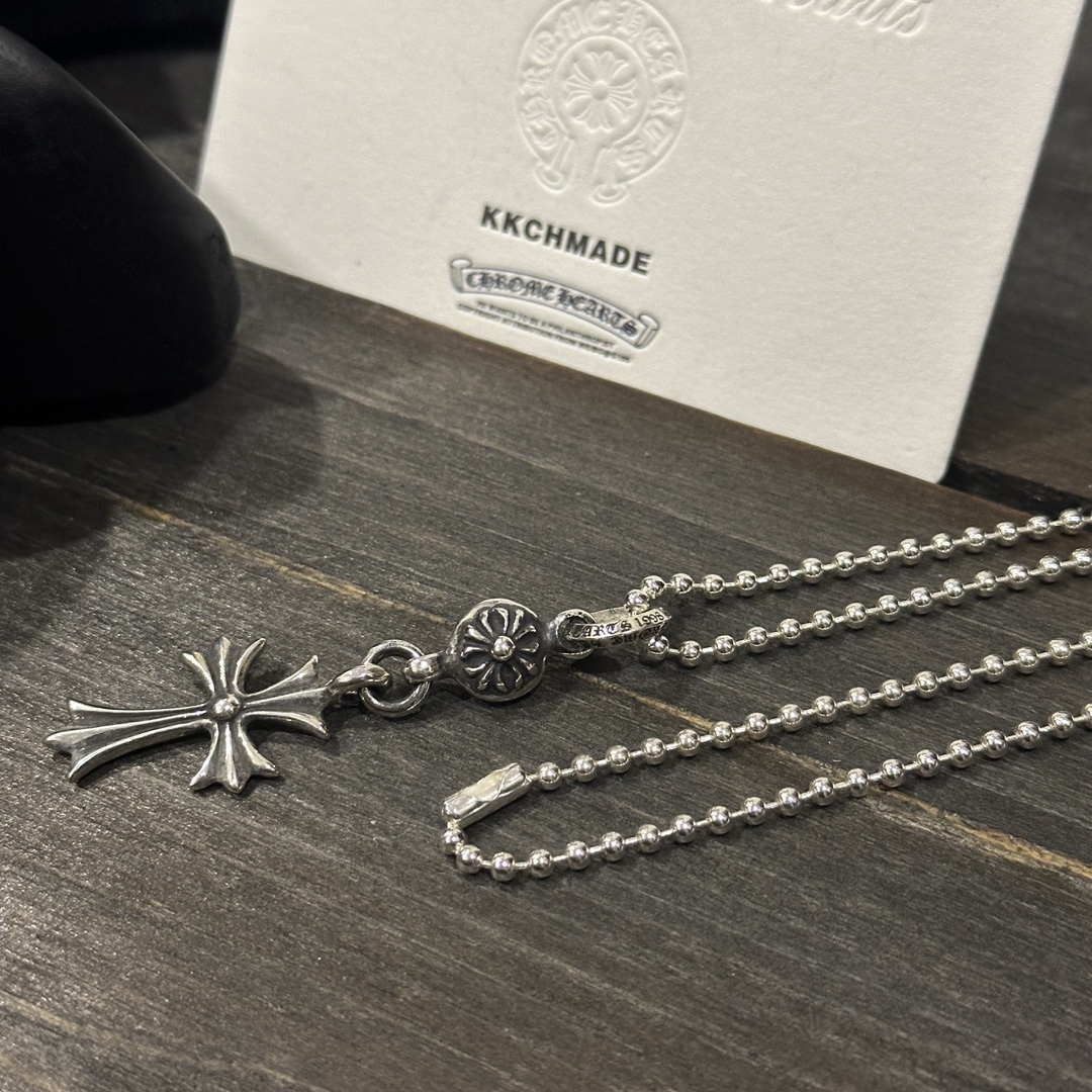 Customer order 🔝 Hot selling cross flower ball necklace