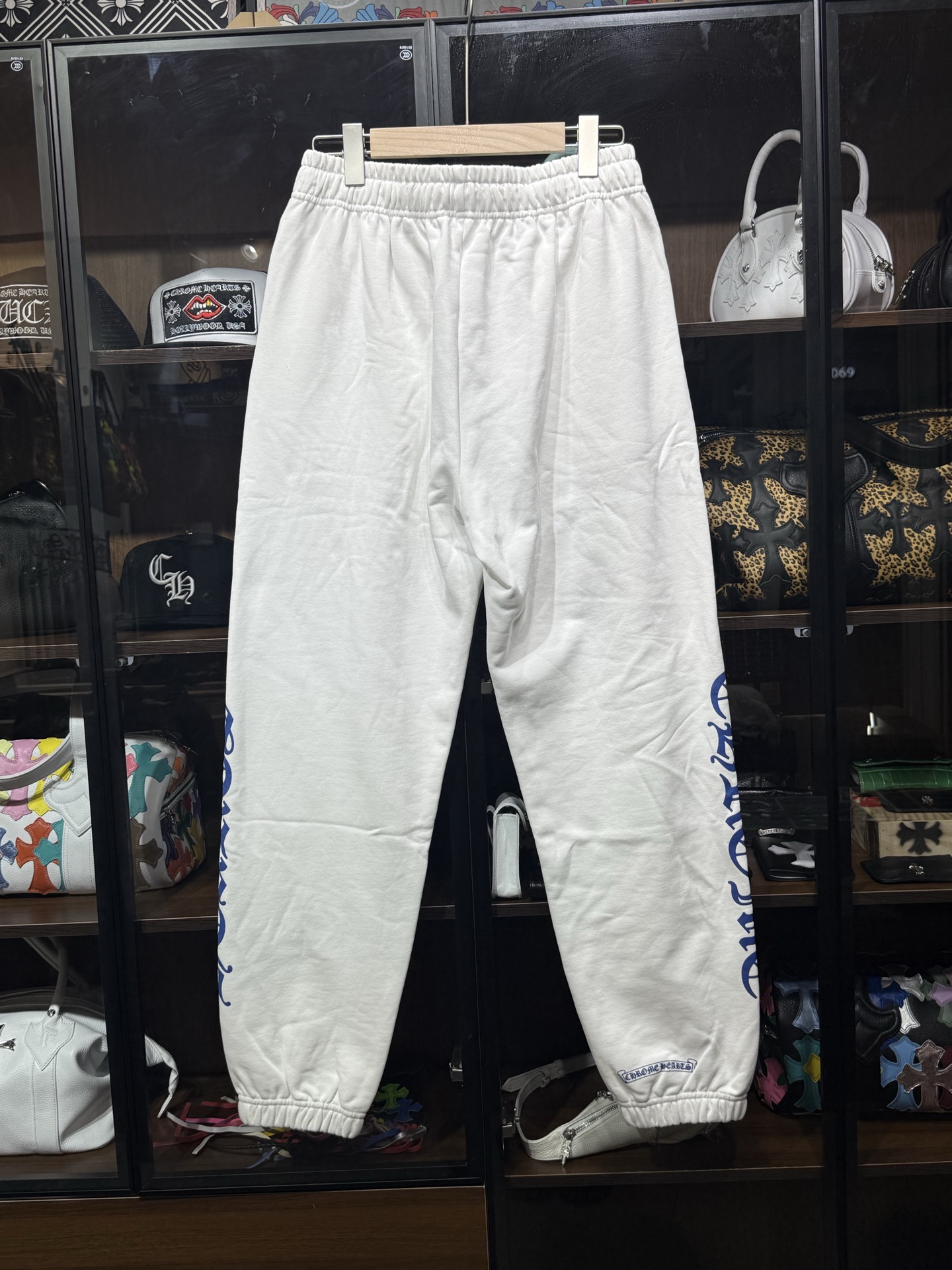 Chrome Hearts Blue Sanskrit SweatpantsSize: S-L