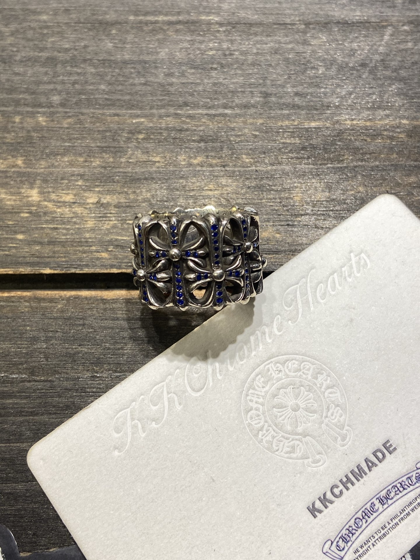 Customer order 🔝 Blue diamond inlaid round tomb