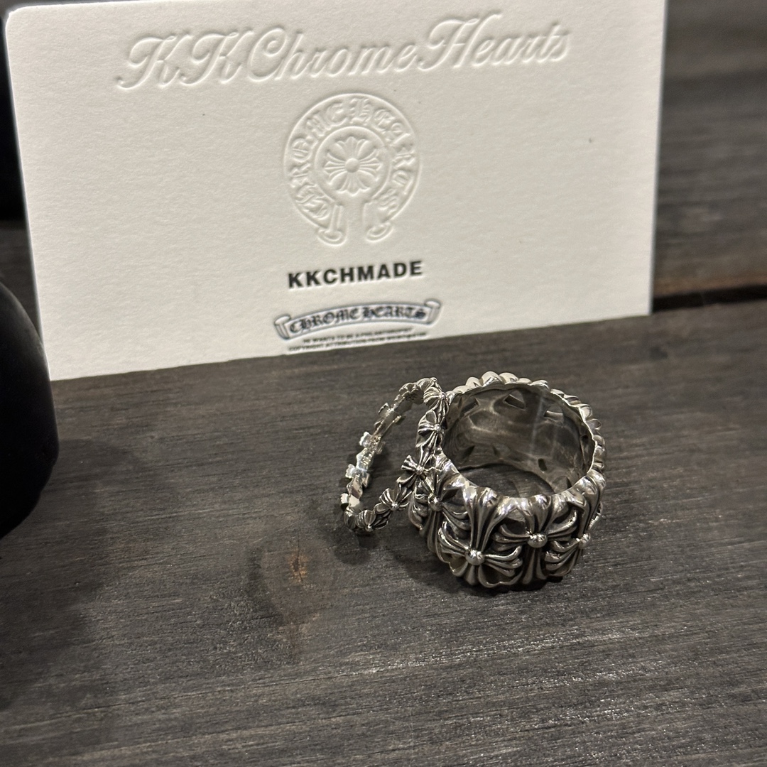 Customer order 🔝Tiny cross flower strip ring