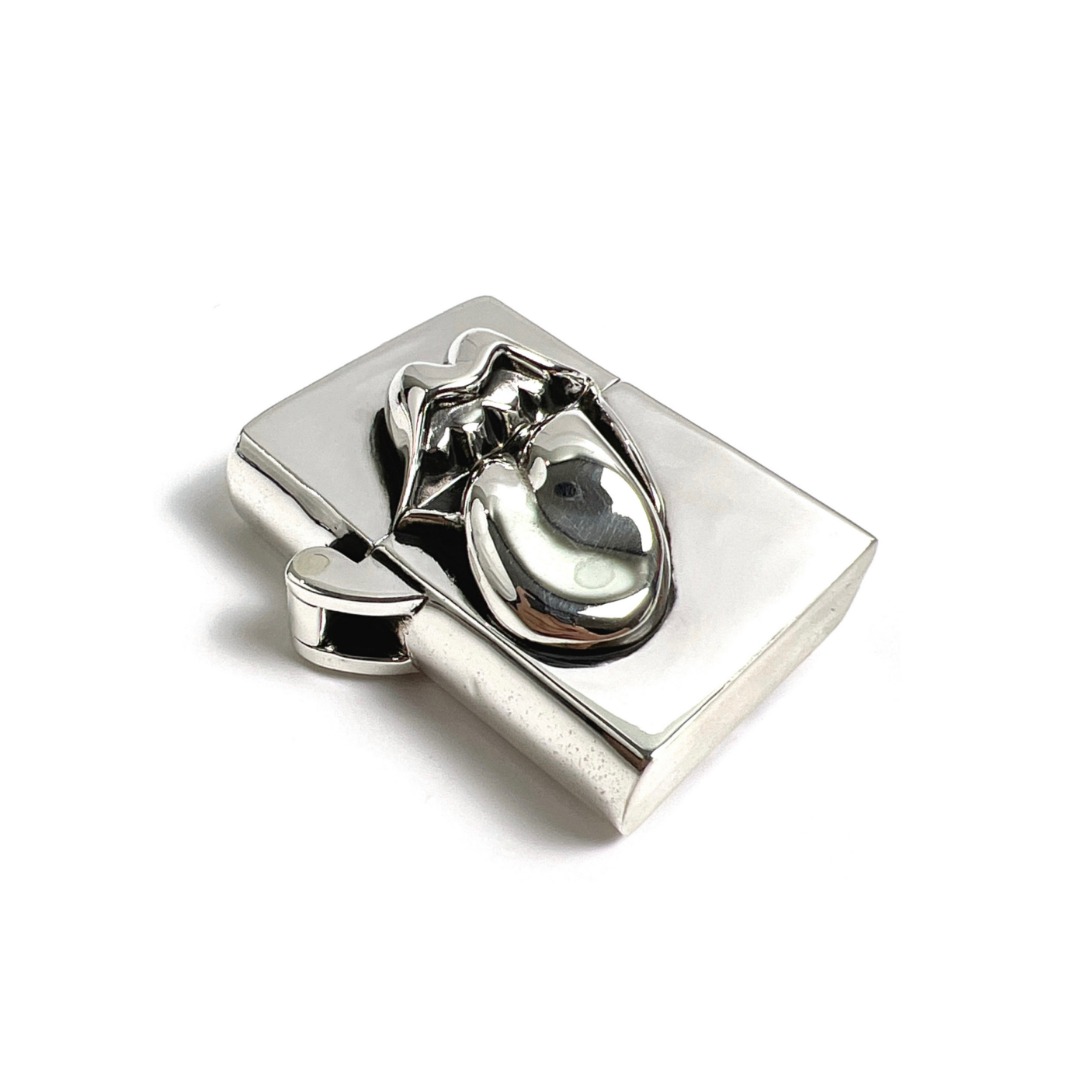 Chrome Hearts Rolling Stones tongue lighter case