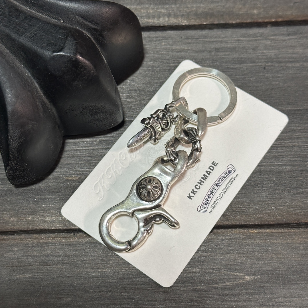 Customer order 📸 Half-flower lobster buckle sword keychain