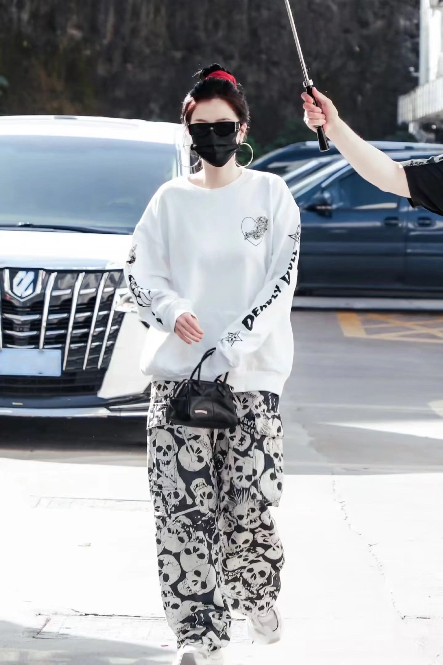 Chrome Hearts✖️Deadly doll vine heart crewneck sweatshirtSize: S M L XL