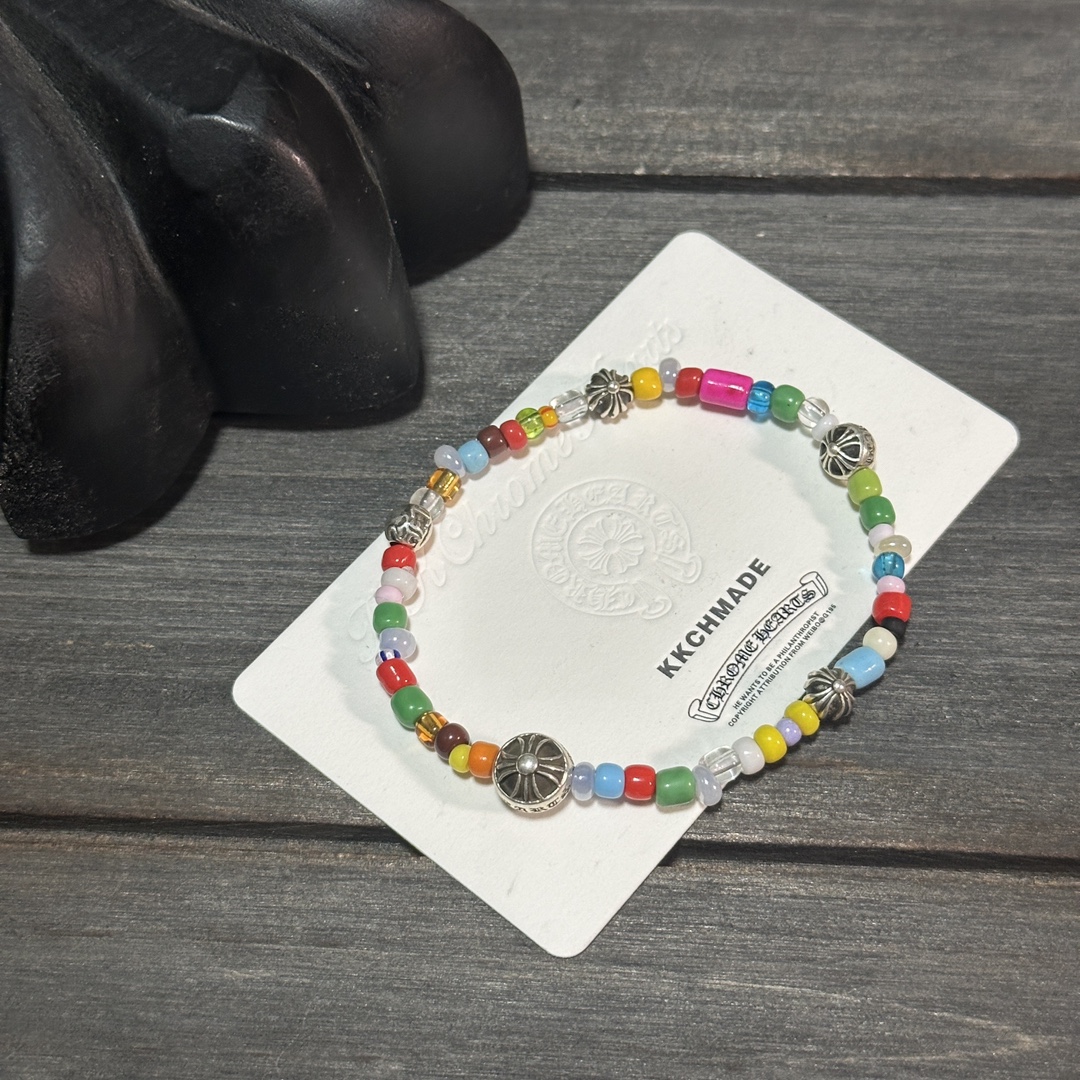 Hot Selling Candy Glass 5-Bead Bracelet