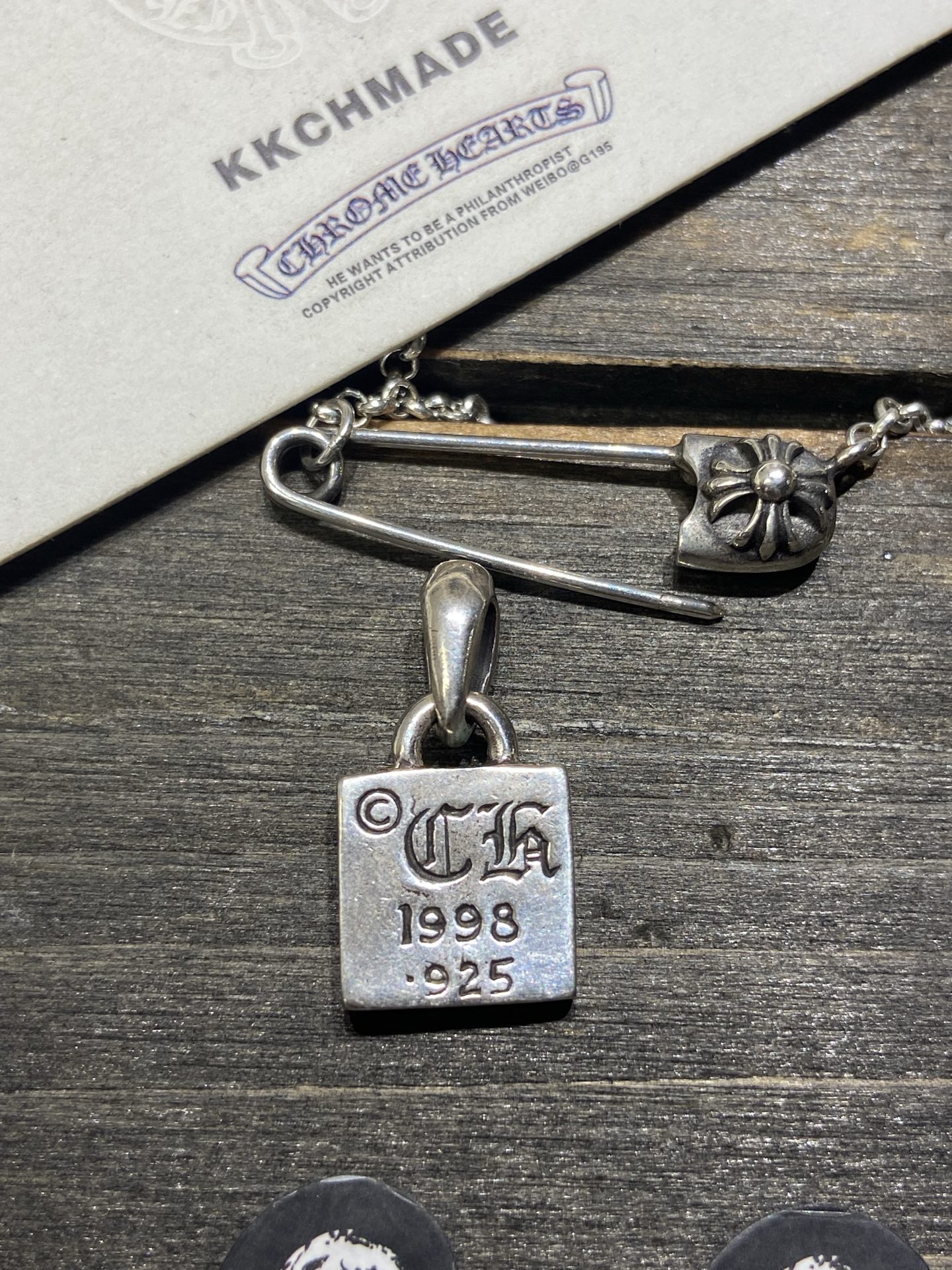 Six-pointed star square plaque, available in stock.