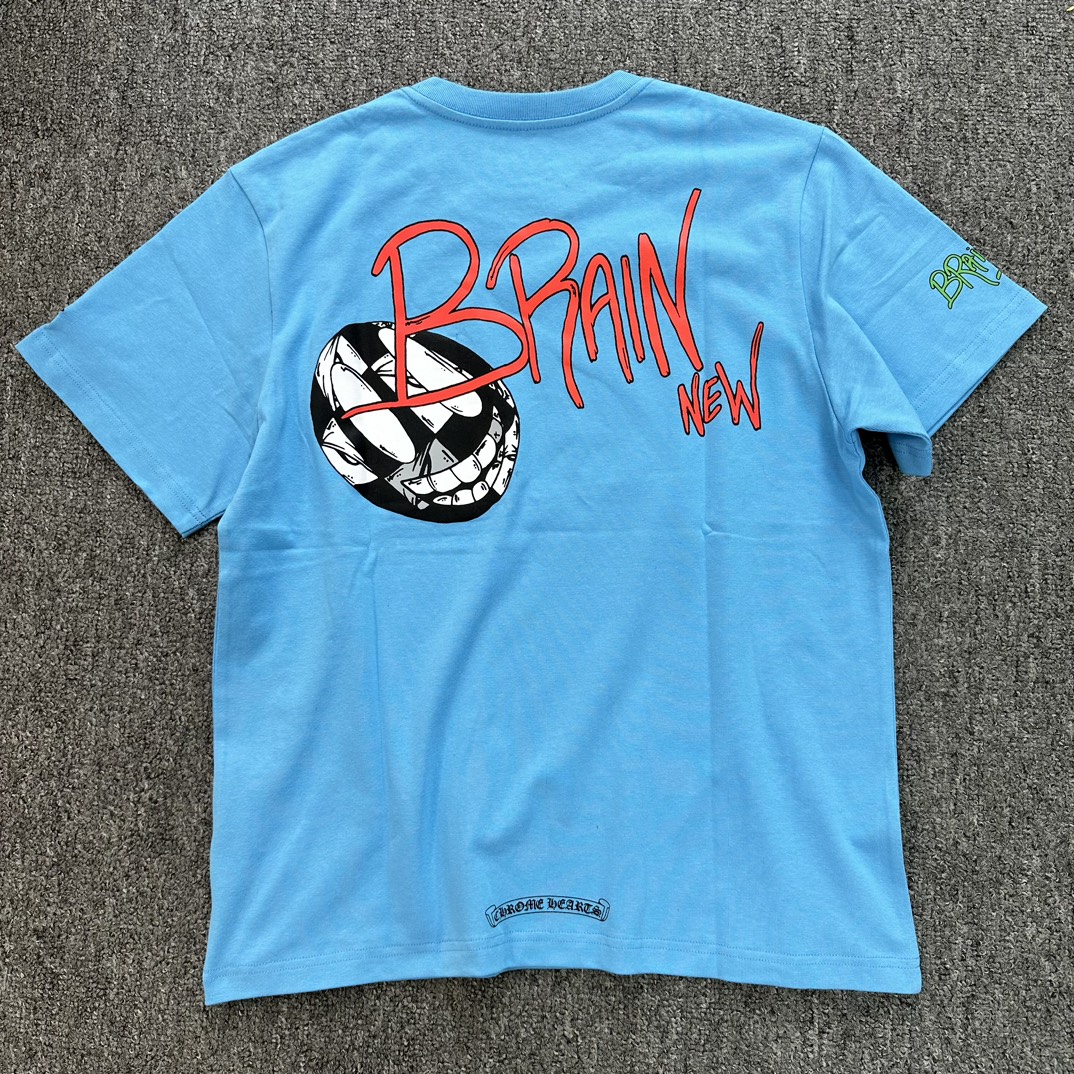 Chrome Hearts MattyBoy Limited Edition Short-Sleeve T-ShirtMade with custom-woven and dyed 240g fabric, relatively thick and consistent with the original material, unlike the thinner versions on the market. Details can be compared directly.Bulk s