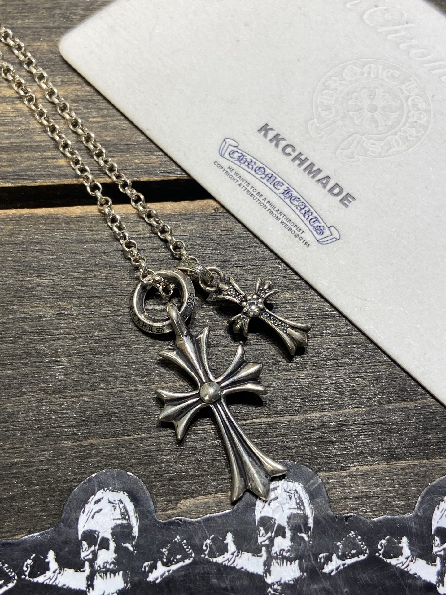 Single ring double cross - Restock available