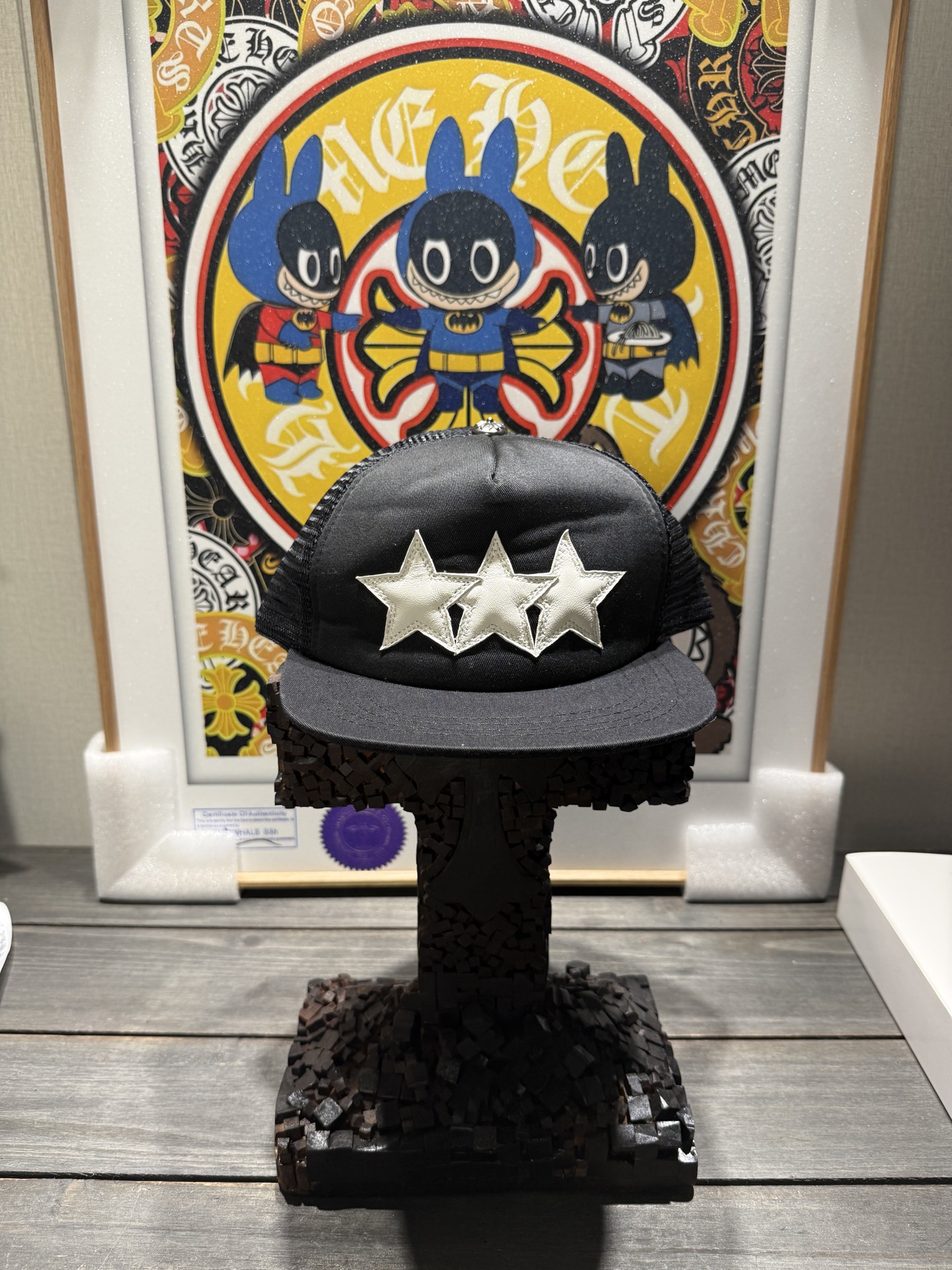 Customer-ordered limited edition five-pointed star baseball cap