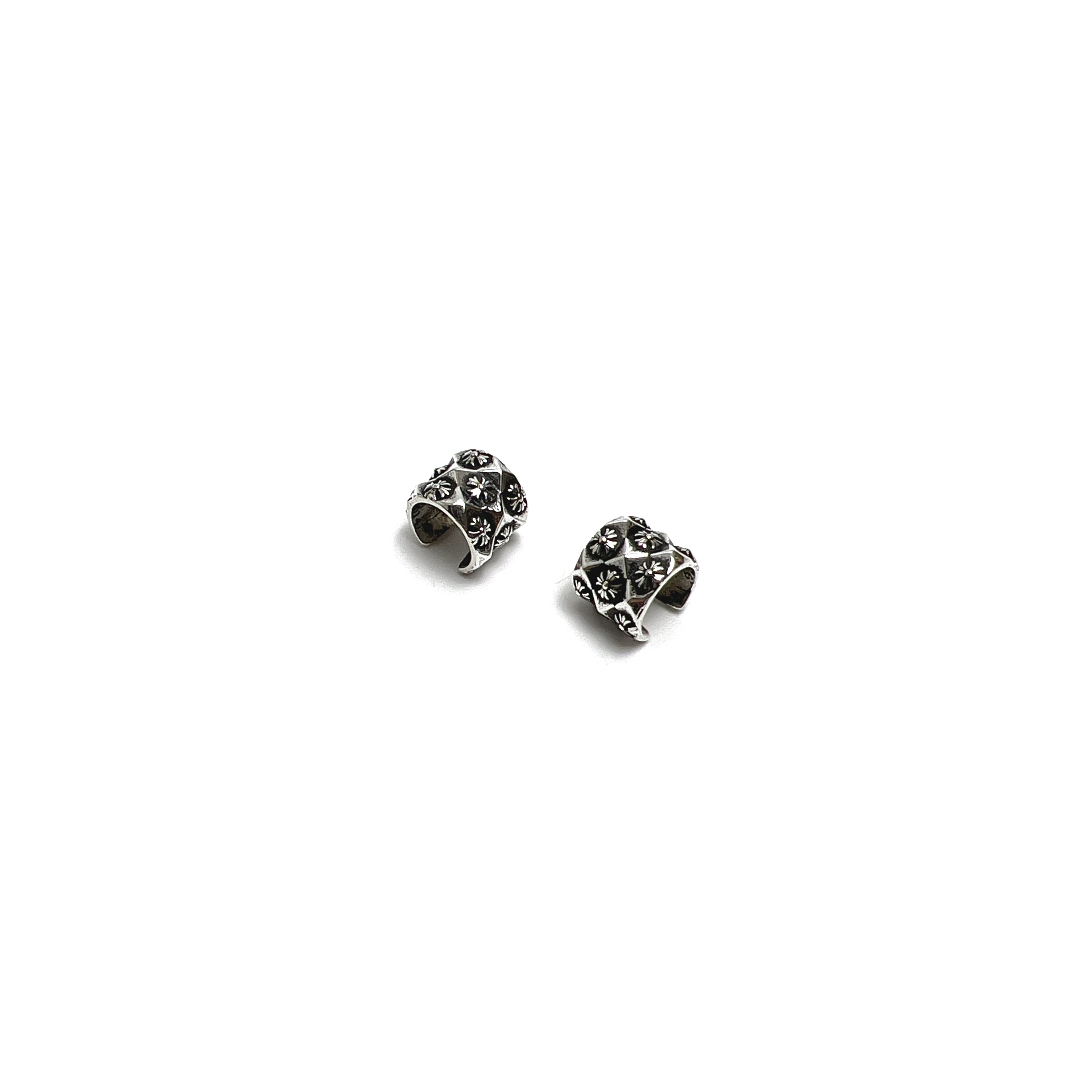Chrome Hearts Cross Flower Ear Clip