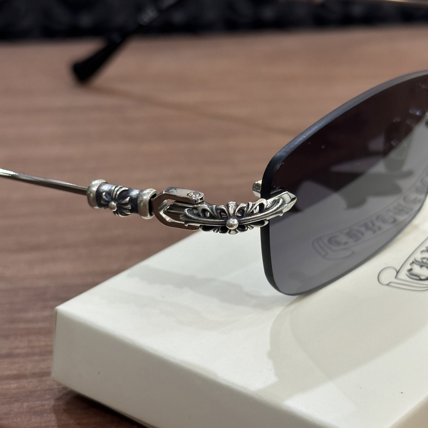 CH Sunglasses Model: Pills III Color: Black/Silver Size: 55-20-144