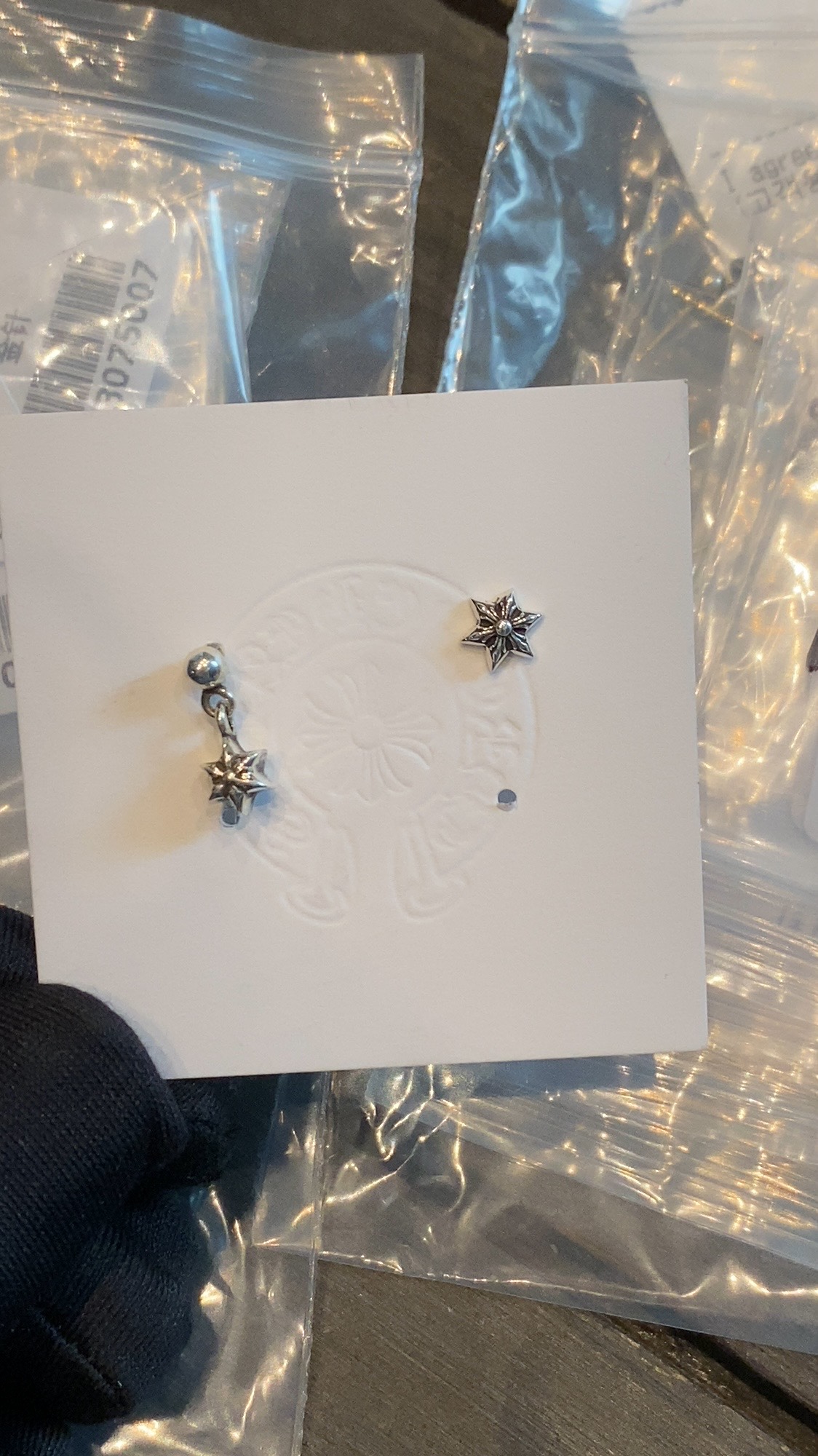 Customer order 📸 Golden Needle Six-Pointed Star - In stock, a bit pricey. (Rich guy is coming!)