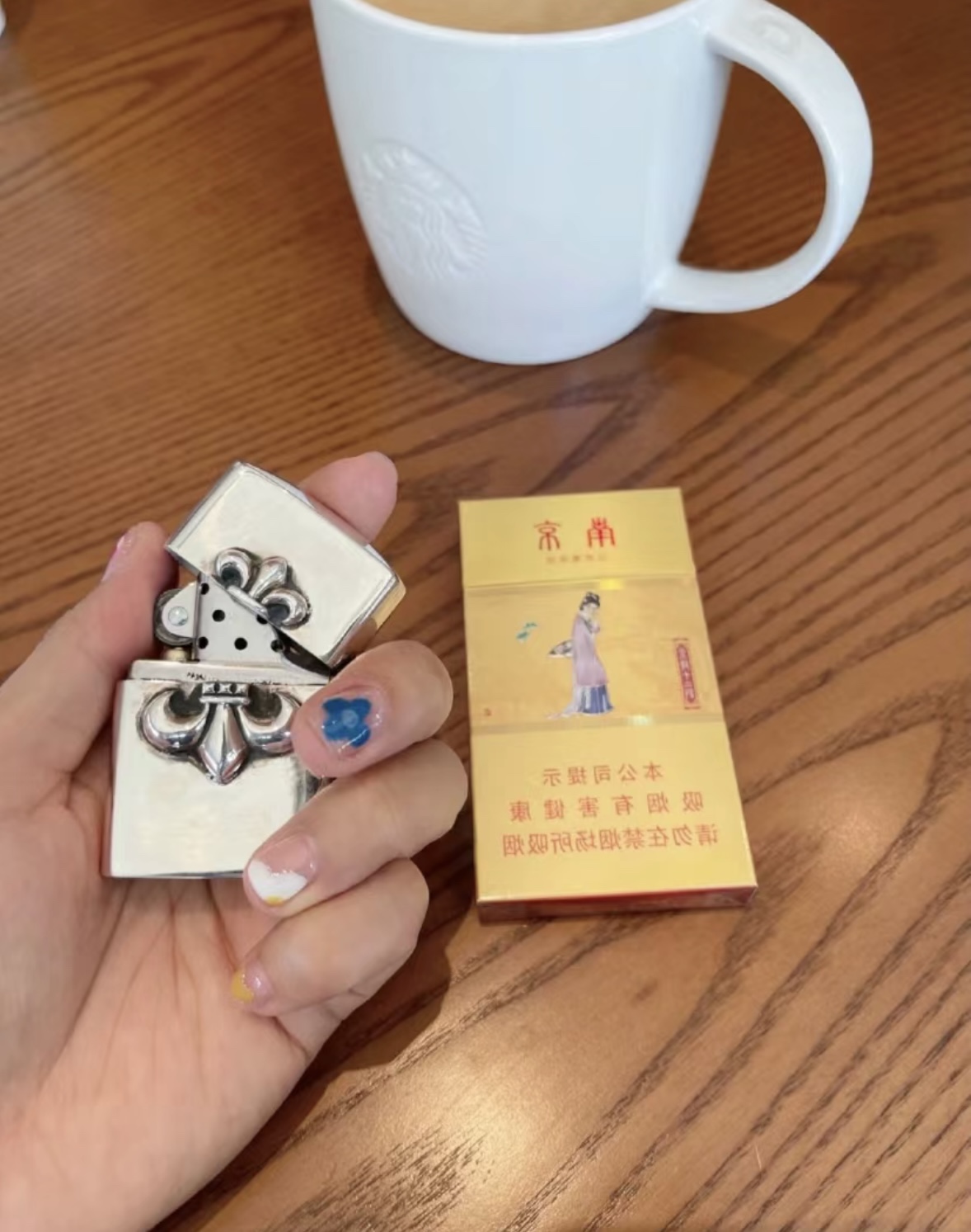 Chrome Hearts Scout Flower Lighter Case