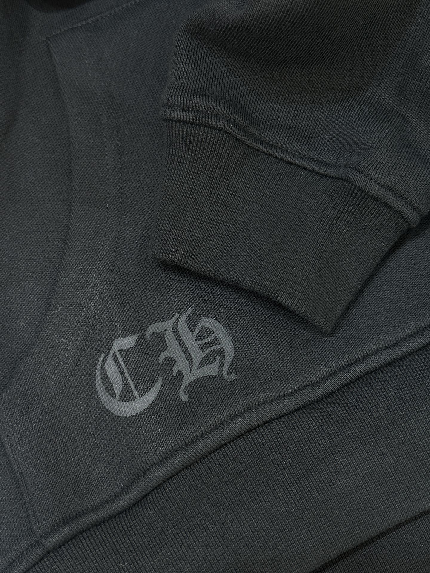 Chrome Hearts Colorful Cross Black Zip-Up JacketSize: S M L XL