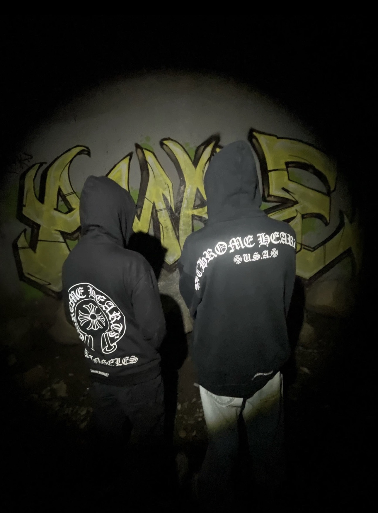 Chrome Hearts USA Exclusive Zip-Up Sweatshirt with Sanskrit Logo on the BackSize: S M L XL