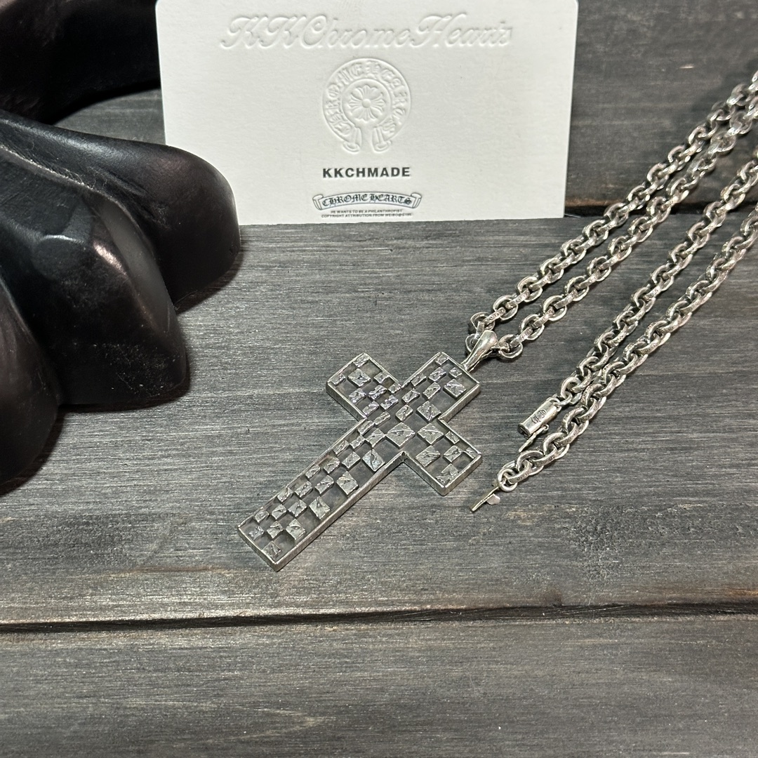 Customer order 📸 MattyBoy Thousand-Eyed Cross + PP Letter Chain