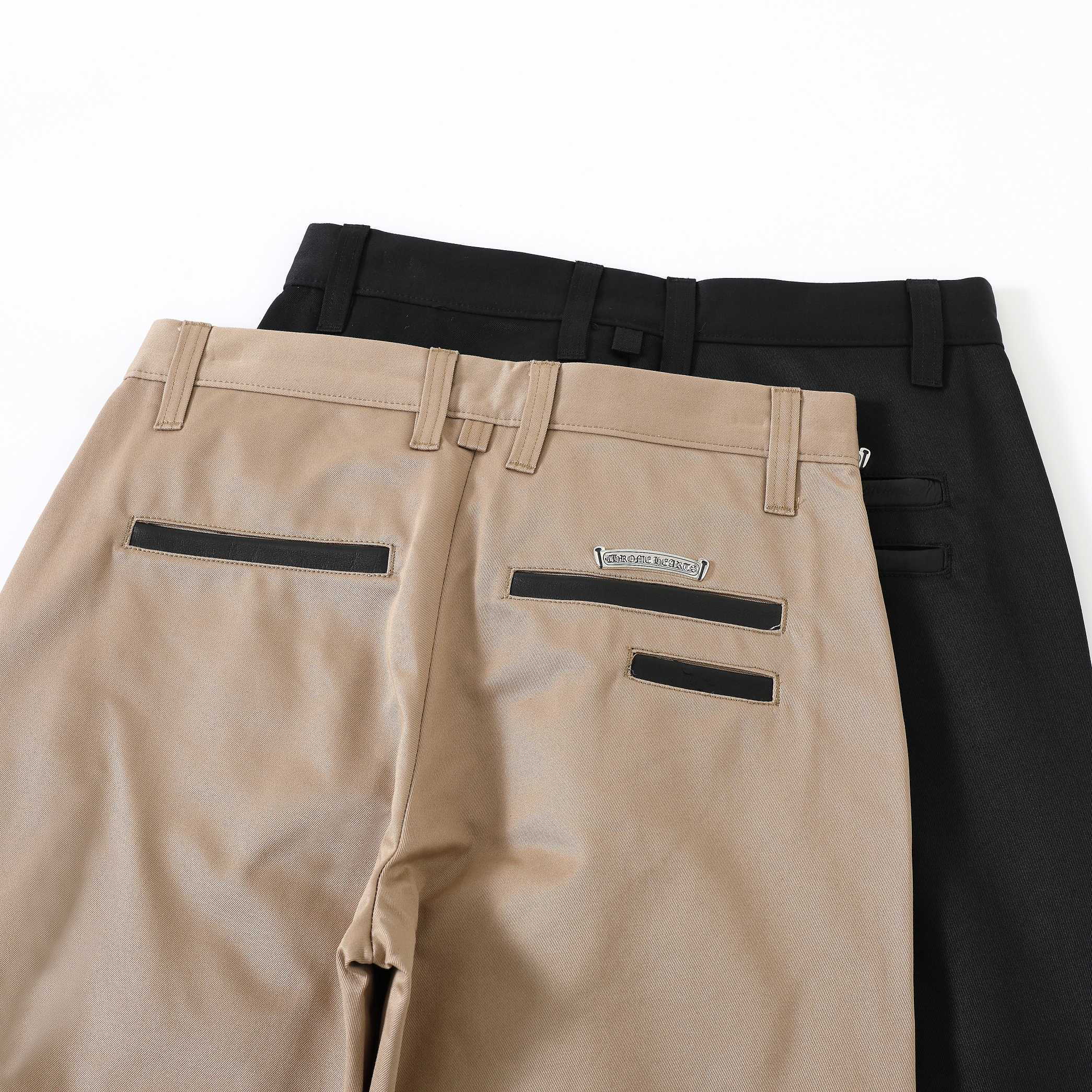 CH haute couture cargo pants - a remake tool that allows you to create any style yourself. Made with specially selected imported high-density trench coat fabric from a premium brand; the extremely high density is only available with custom orders. Fe