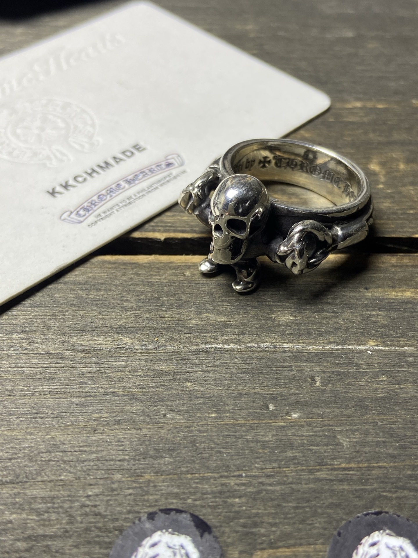 Customer order 🔝Foti Power Skull Ring