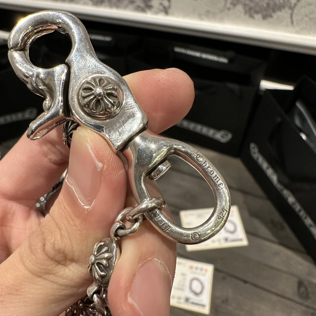 Customer Order, Actual Shipment Photos26 Balls Cross-Pattern Chain for Pants and Bags