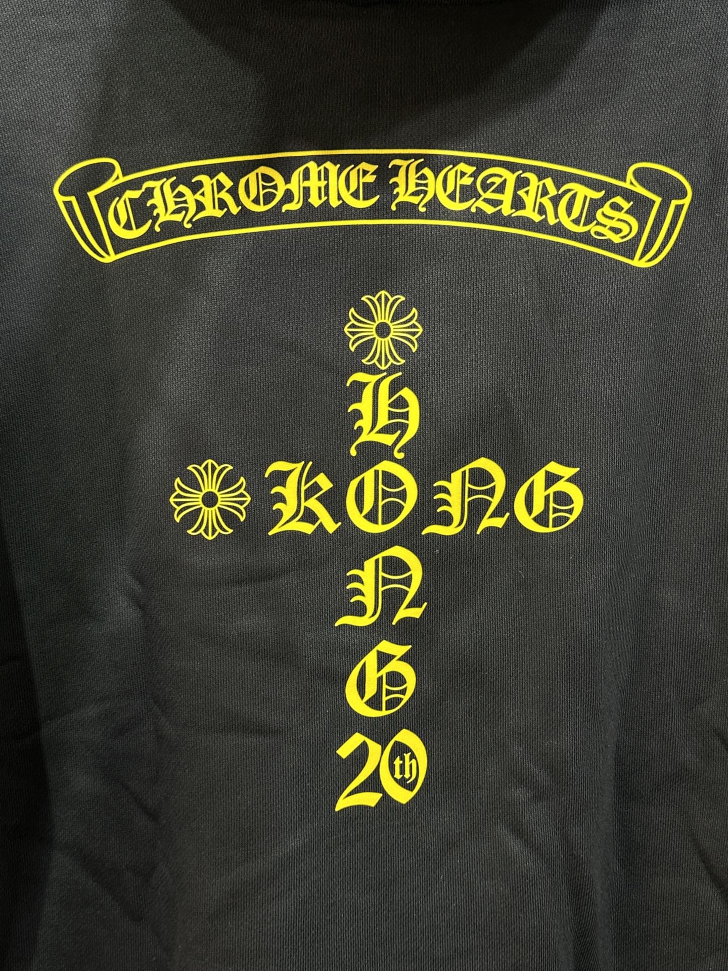 Chrome Hearts Hong Kong 20th Anniversary Limited Edition HoodieSize: S M L XL