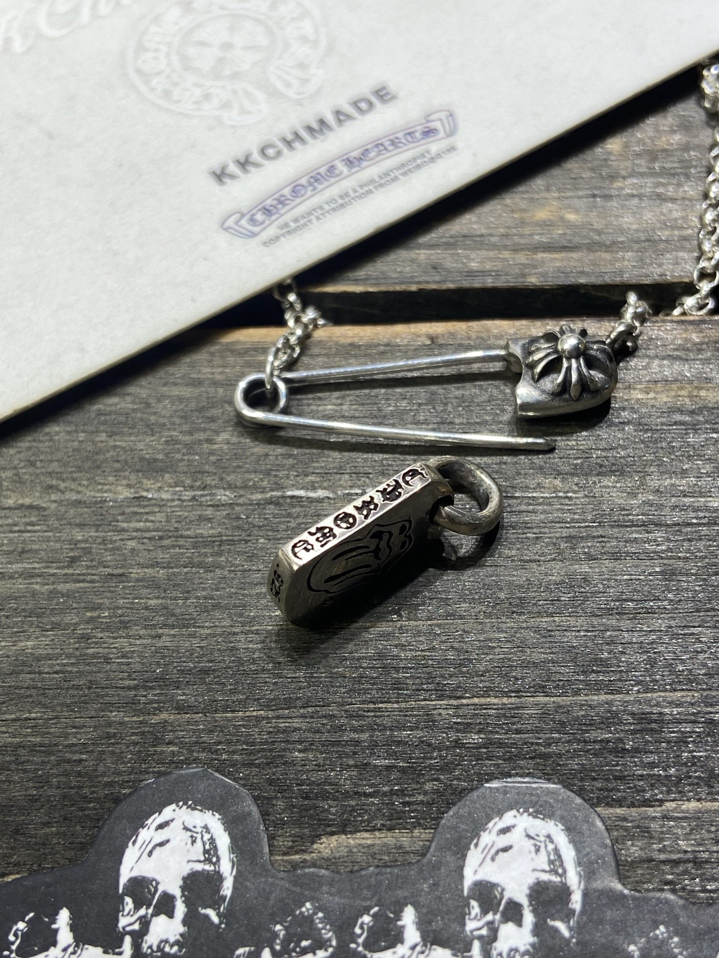 Rare Red Lip Mini Military Tag