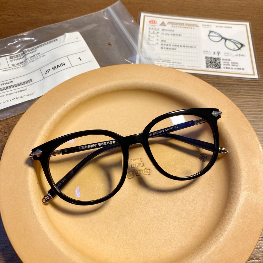 [Pre-order] BlueBerry MuFFIN 925 Sterling Silver Accessories Black Framed GlassesExclusive Version Online, Consistent Handwritten FontOriginal B-Mold, Welcome to Compare, Three Colors Available