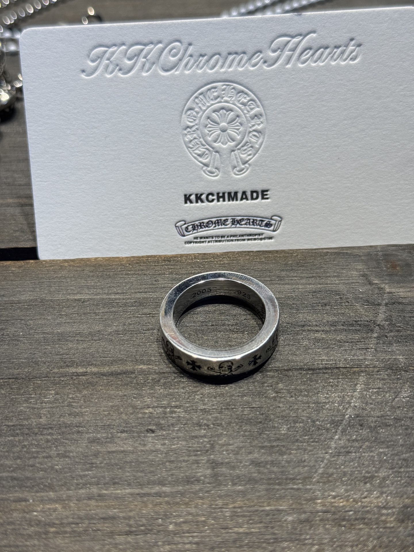 New 🆕 6mm Foti Skull Ring