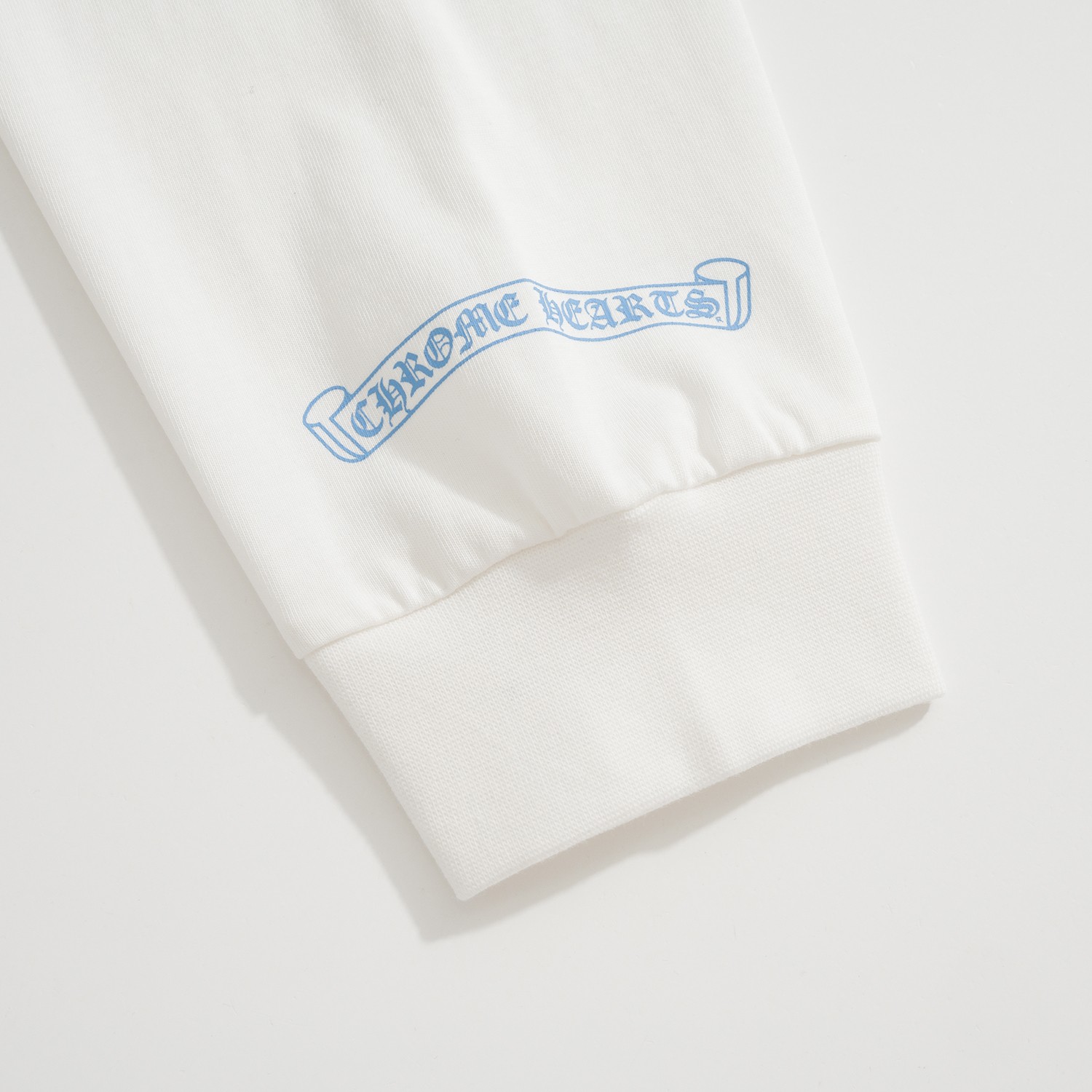 CH Chrome Hearts LAS VEGAS Limited Edition Dice Long-Sleeve T-ShirtCustom-woven and dyed fabric, crew neck design, dice print, Sanskrit embellishment on the necklineSizes S, M, L