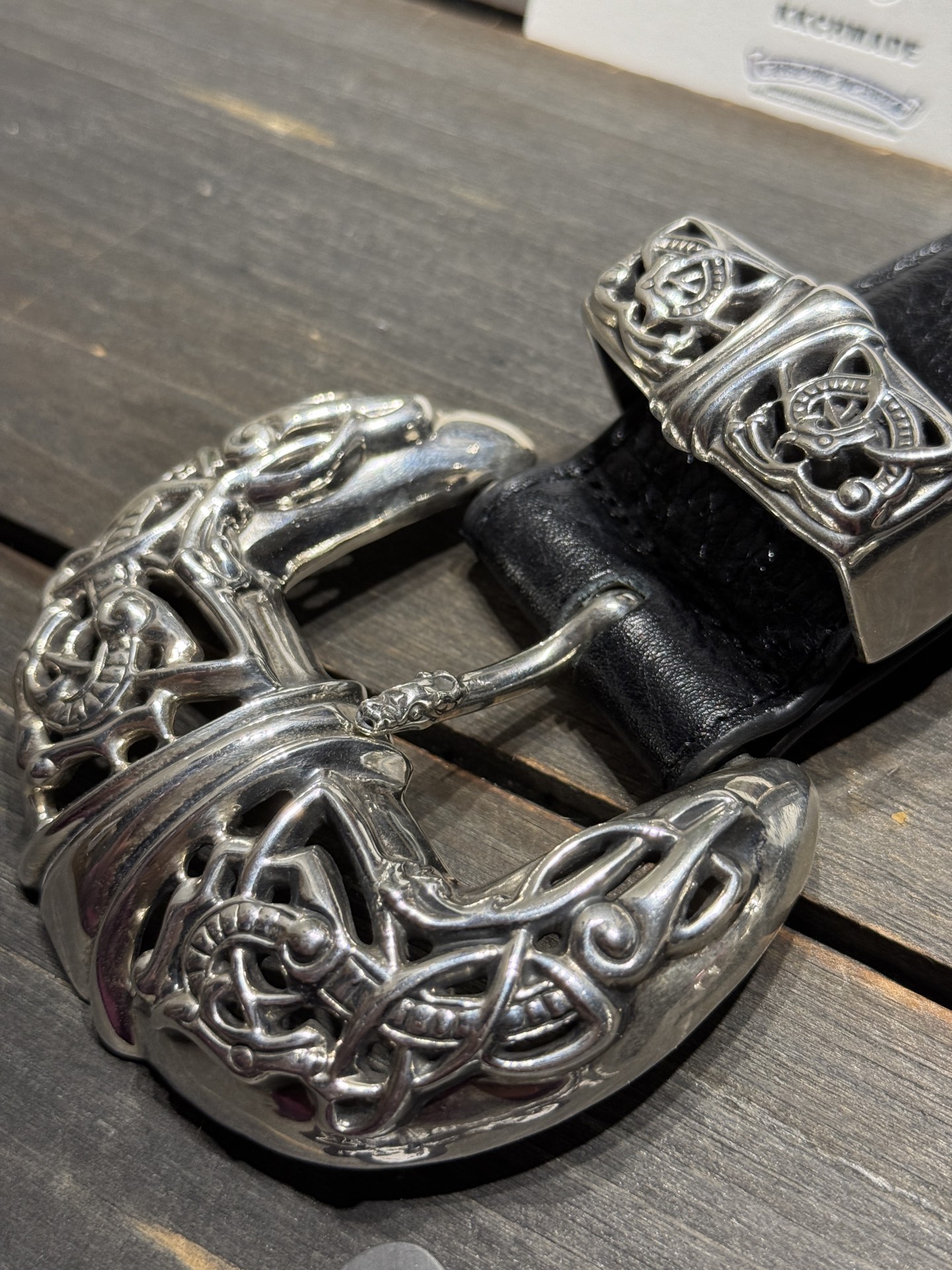 Customer order 🔝 Extra heavyweight Kate Dragon belt, the same style worn by rappers and celebrities