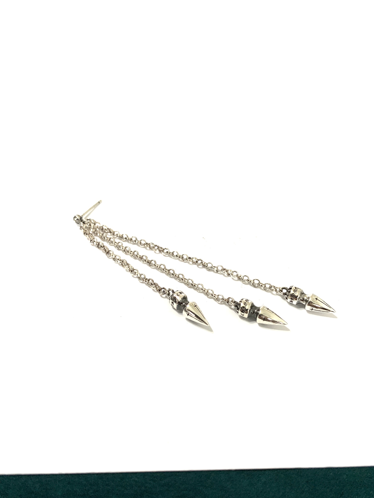 Chrome Hearts earrings - studs + clip-on + dangling earrings